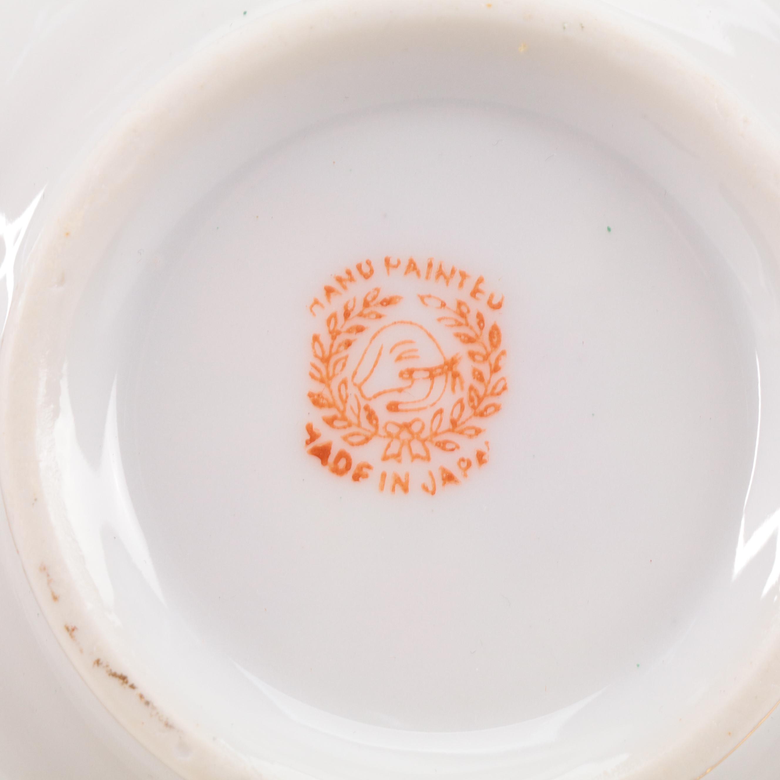 Haviland and Other Bone China and Porcelain Tea Cups, Saucers and Soup Bowls