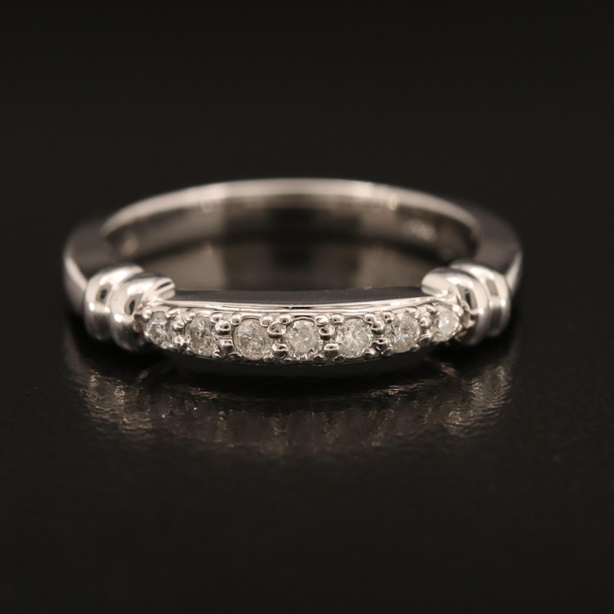 14K 0.15 CTW Diamond Band