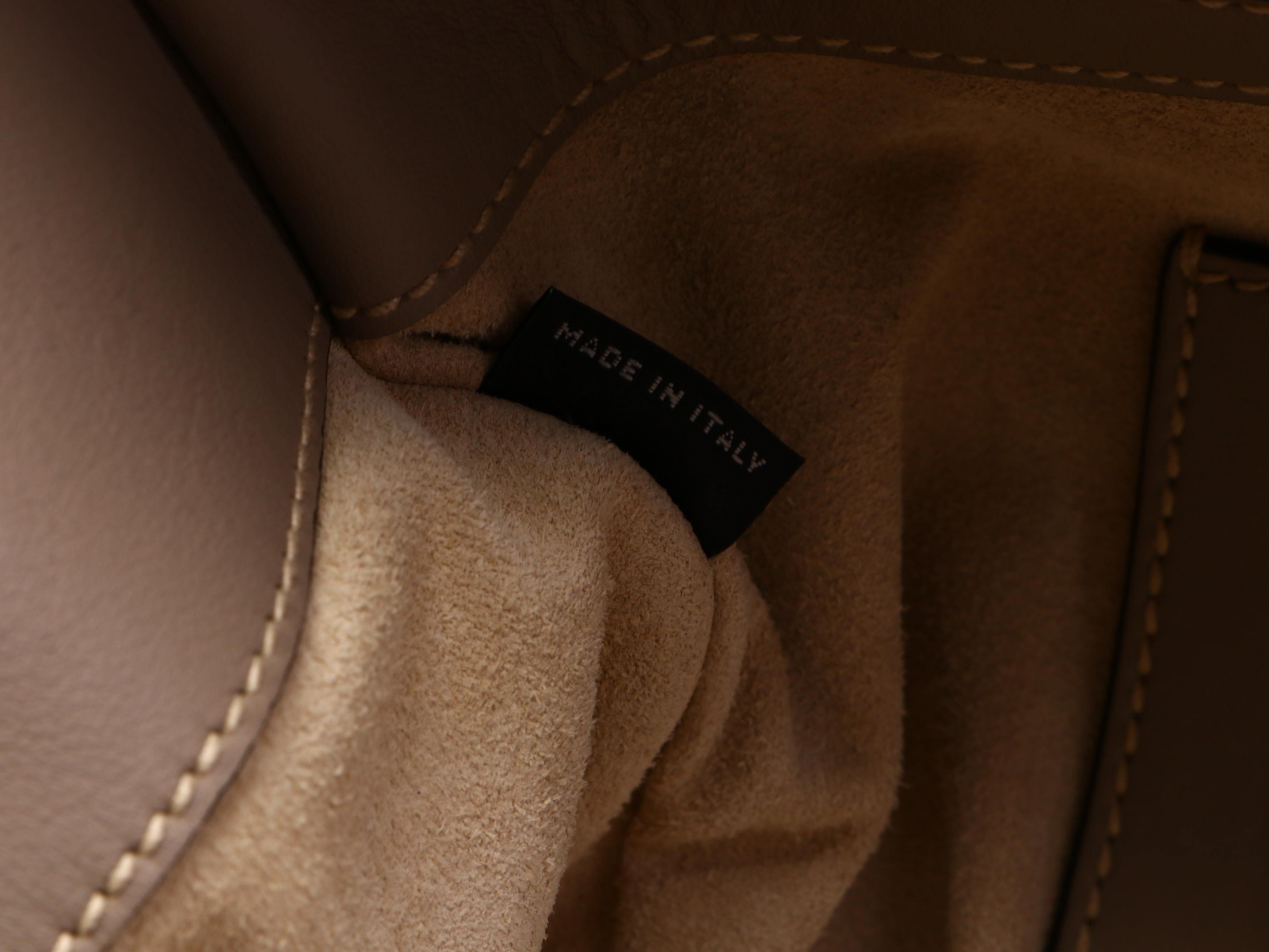 Prada Twin Pocket Small Tote Stitched in Calce City Calf