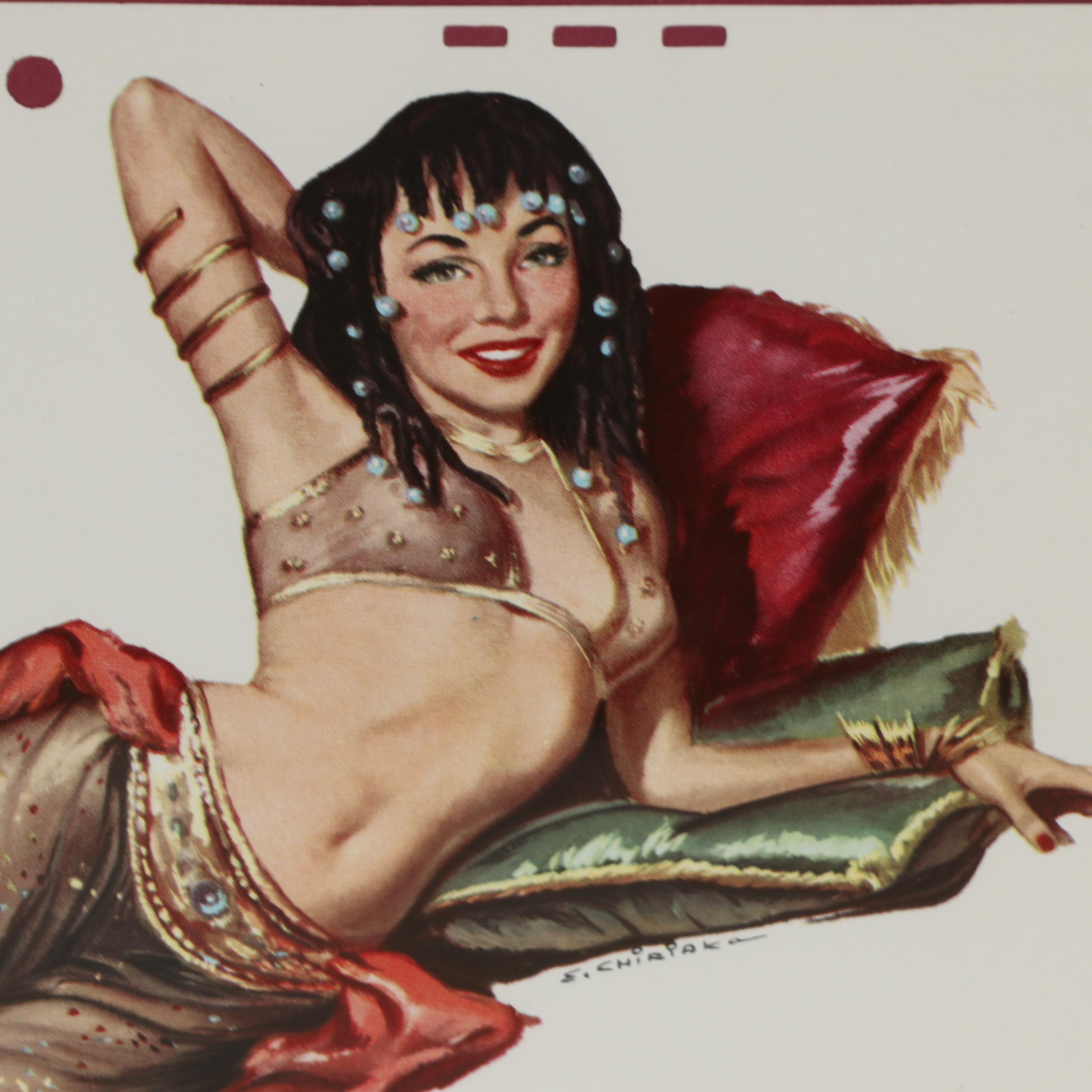 Esquire Magazine Pin-Up Calendars After Ernest Chiriacka, 1953