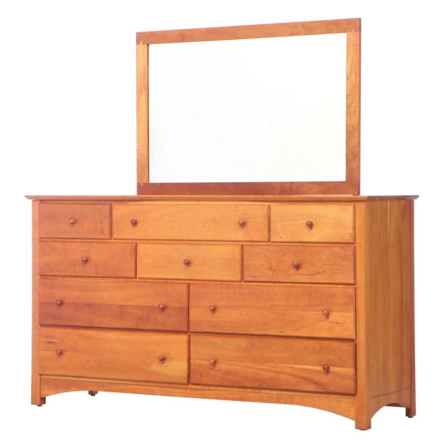 Harden Furniture "Natural Transitions" Cherrywood Ten-Drawer Dresser