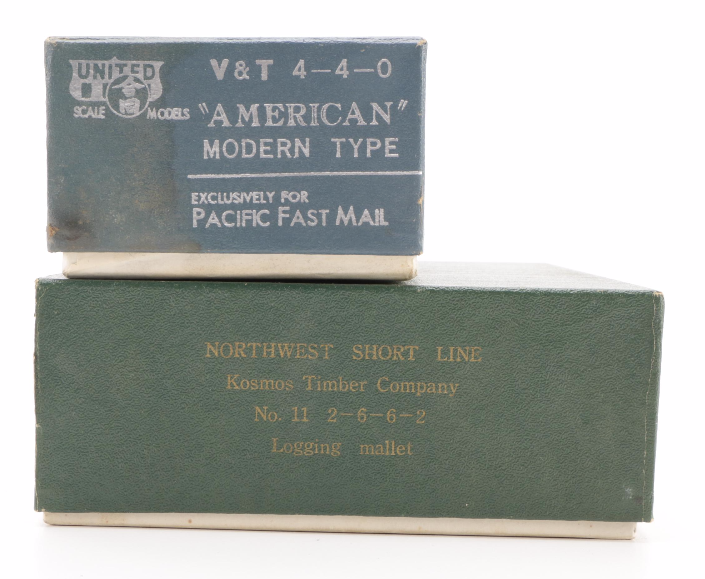 North West Short Line, United Scale Models Brass HO Scale Model RR