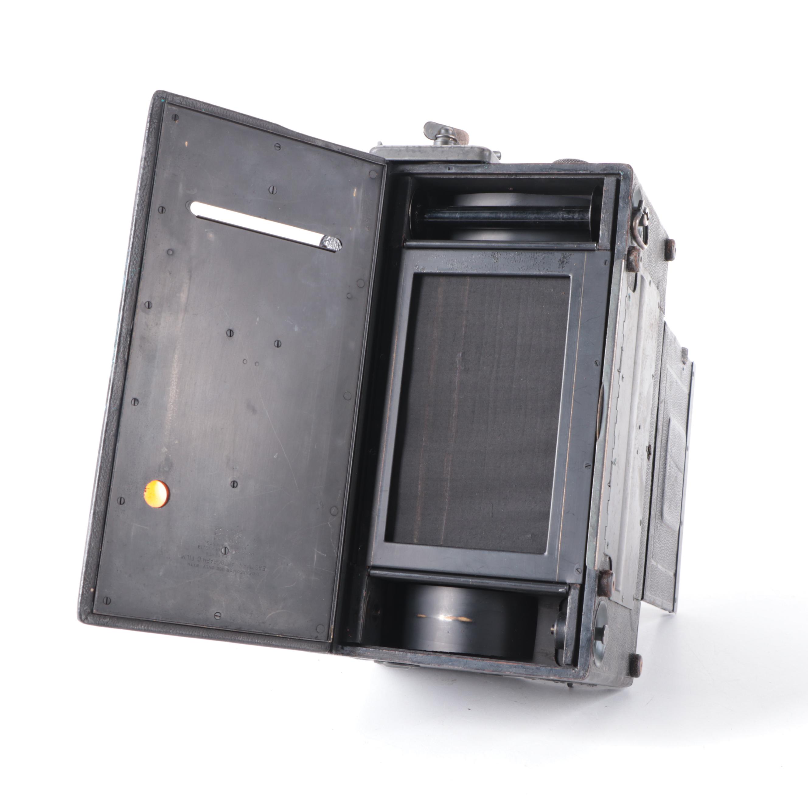 Kodak 3A Graflex Folding Press Camera and Case, Early 20th Century