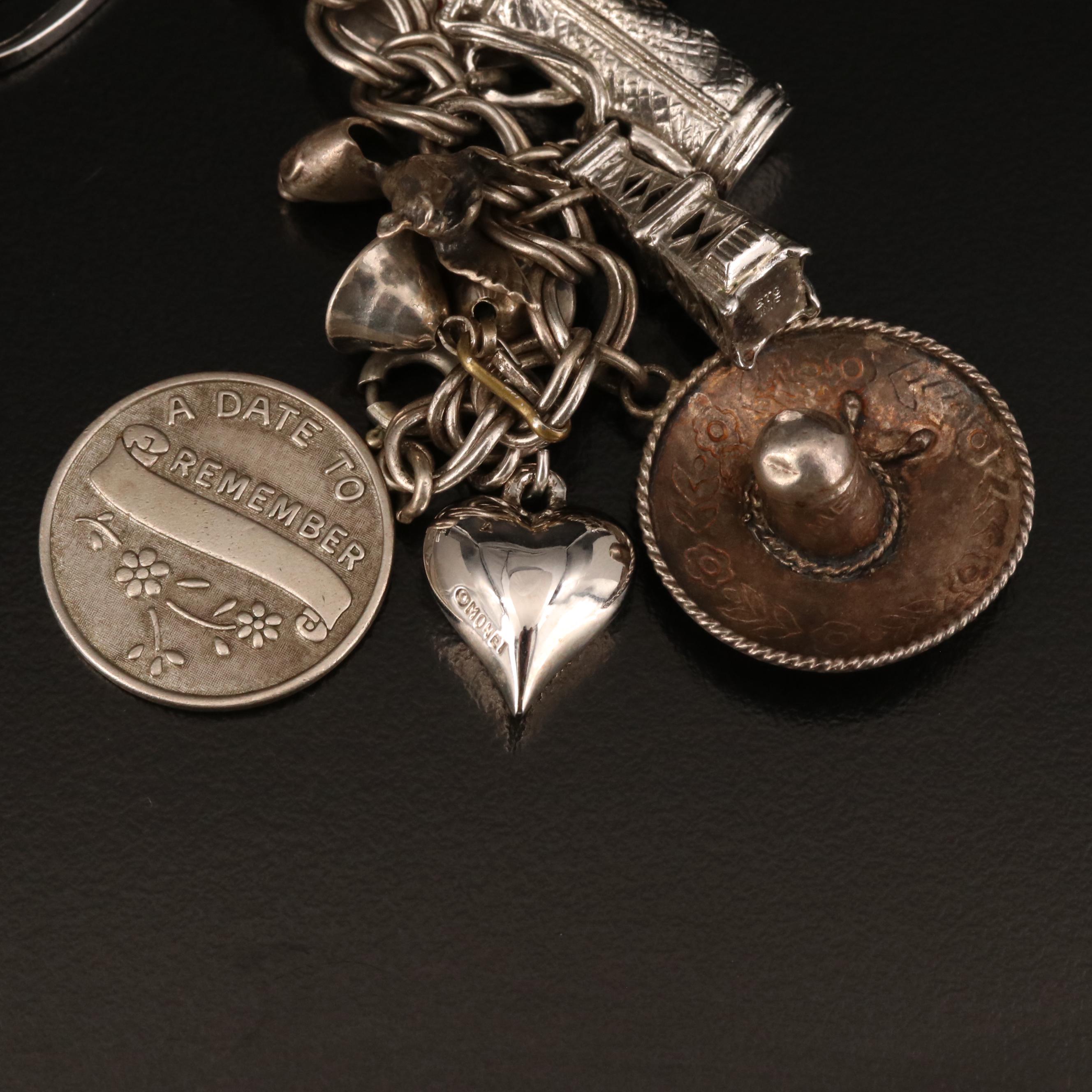 Charm Bracelet Including Loose Charms