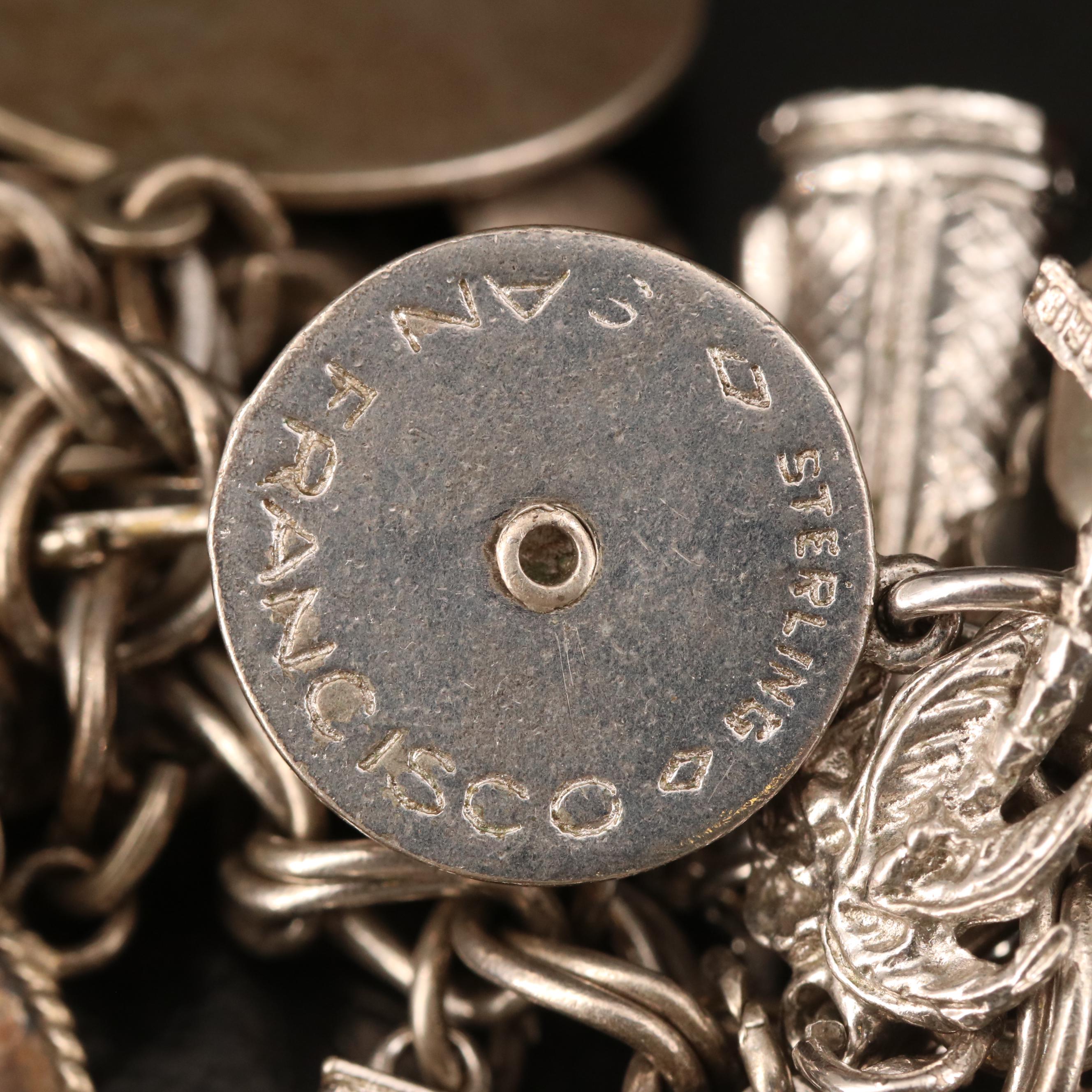 Charm Bracelet Including Loose Charms