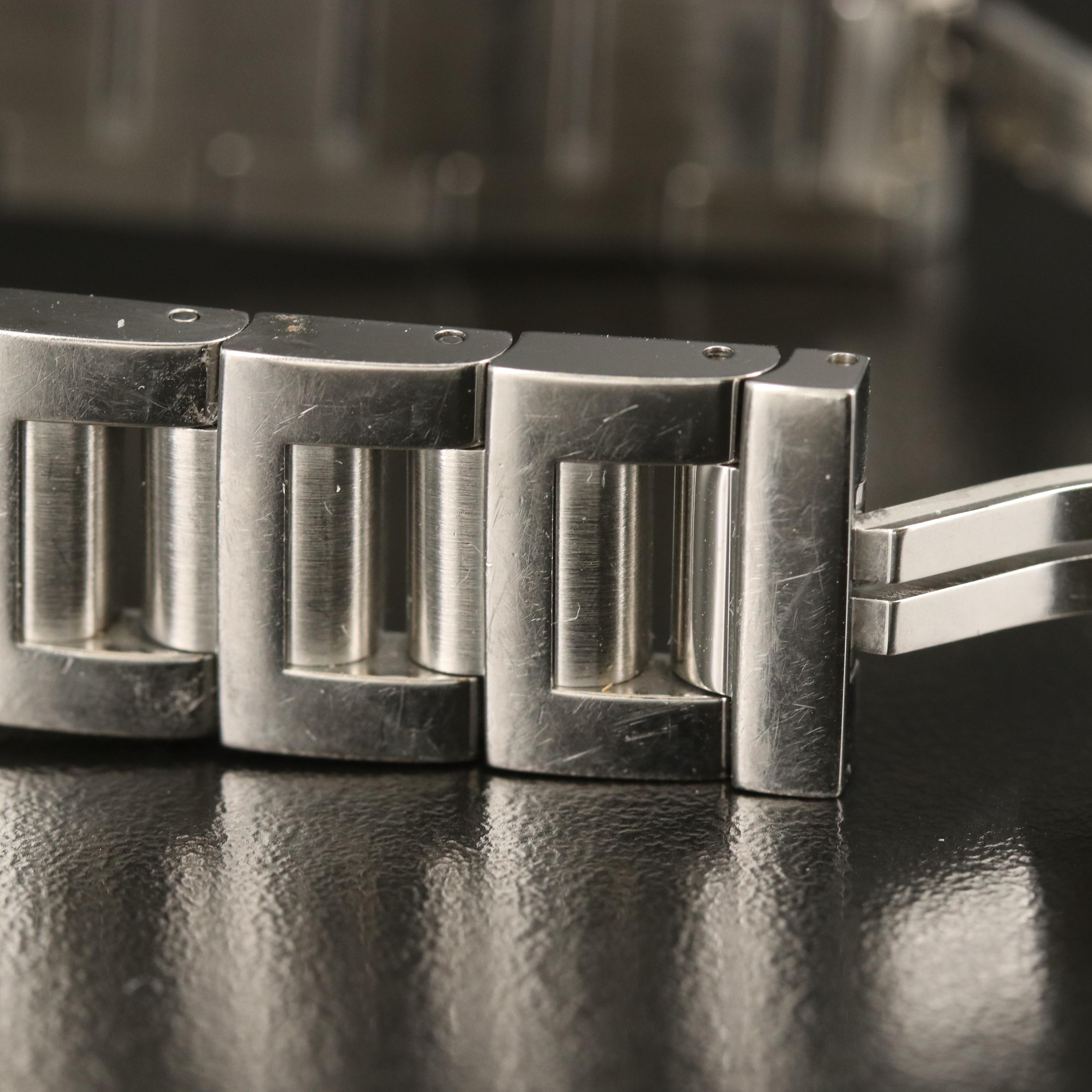 BVLGARI Rettangolo Stainless Steel Watch