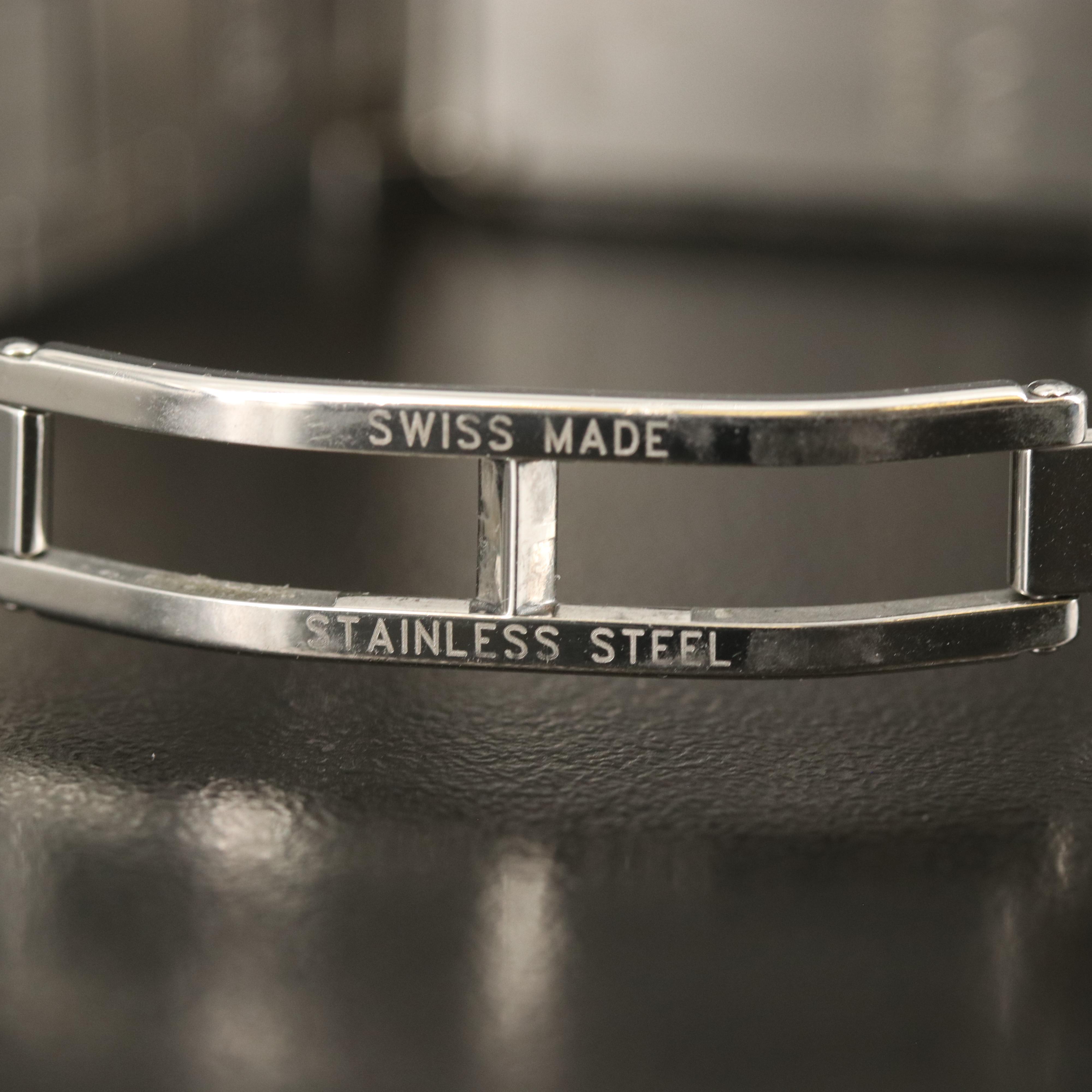 BVLGARI Rettangolo Stainless Steel Watch