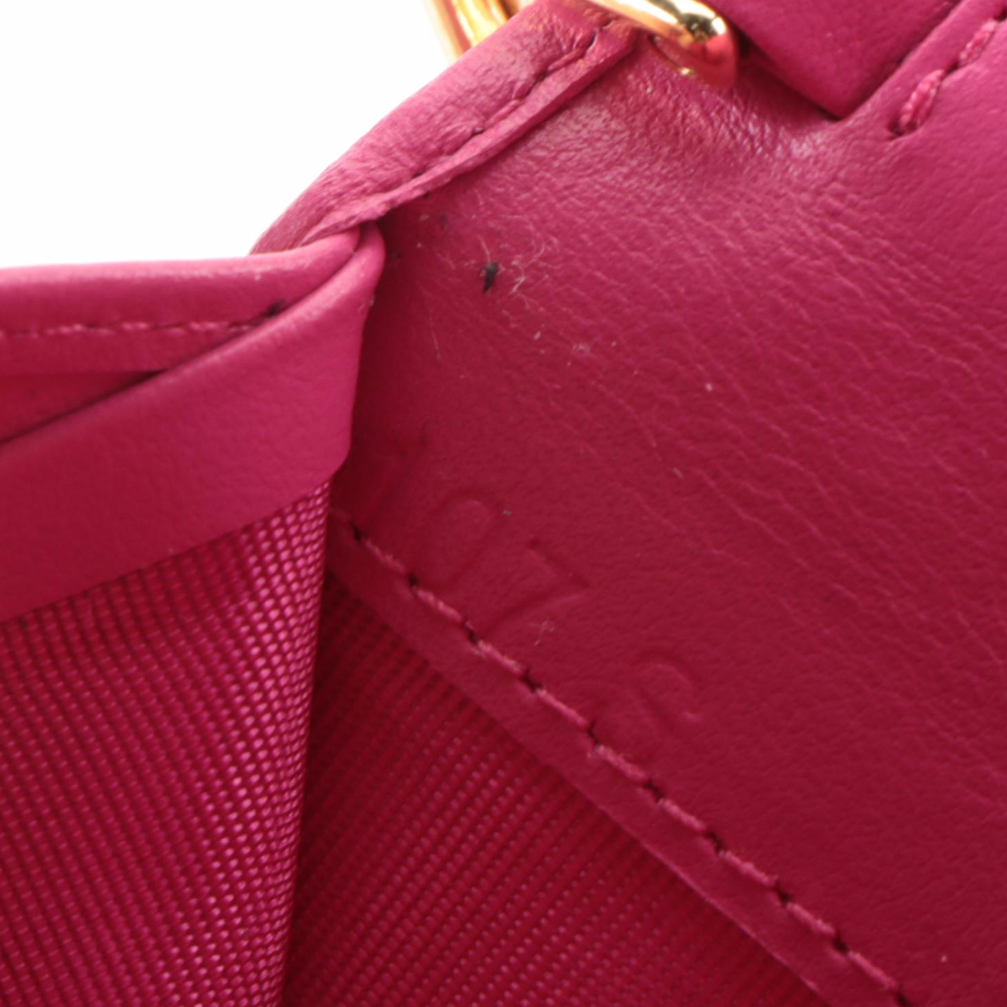 Prada Multicolor Cahier Velvet Chain Link Wristlet Wallet with Box