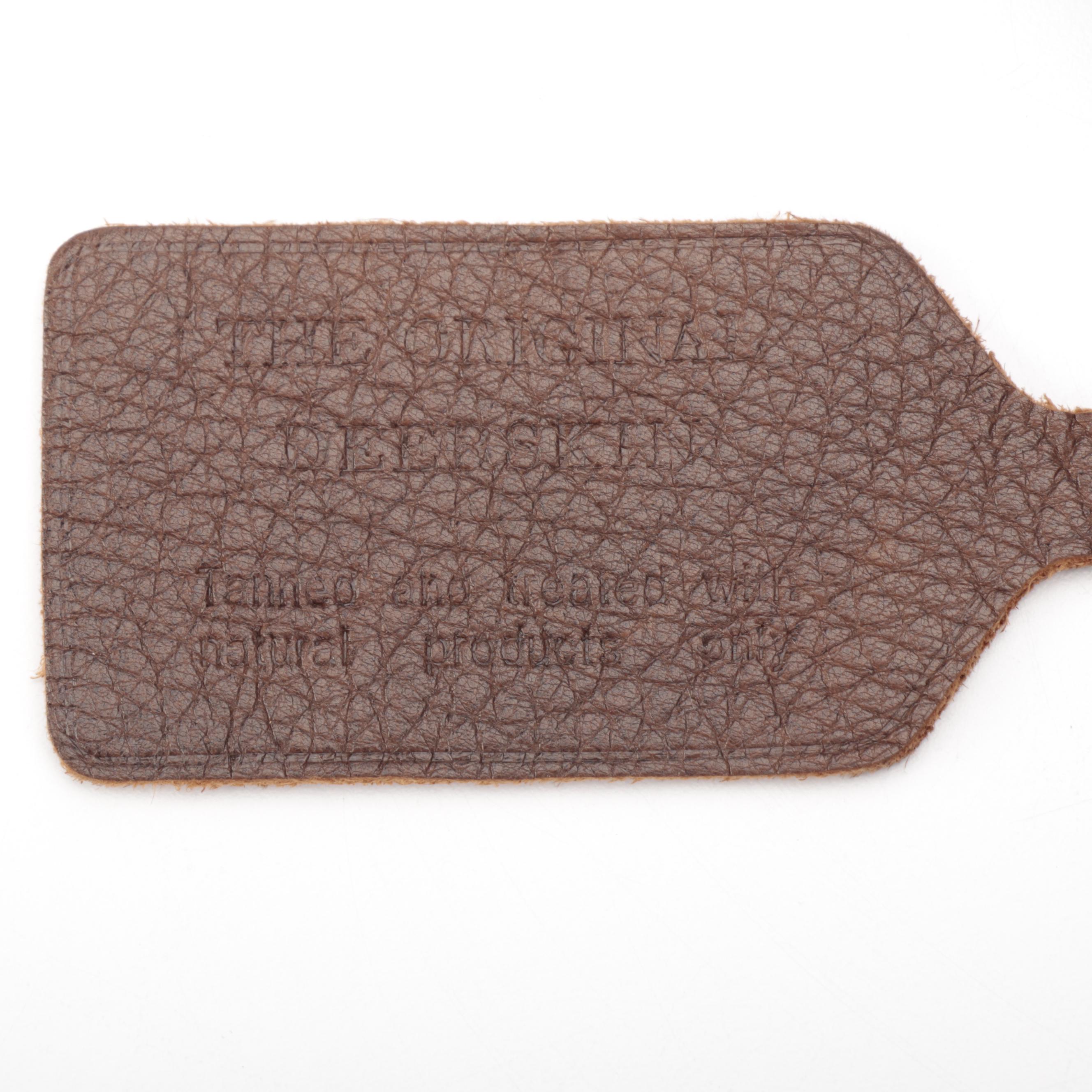 Prada Messenger Bag in Brown Grained Deerskin Leather