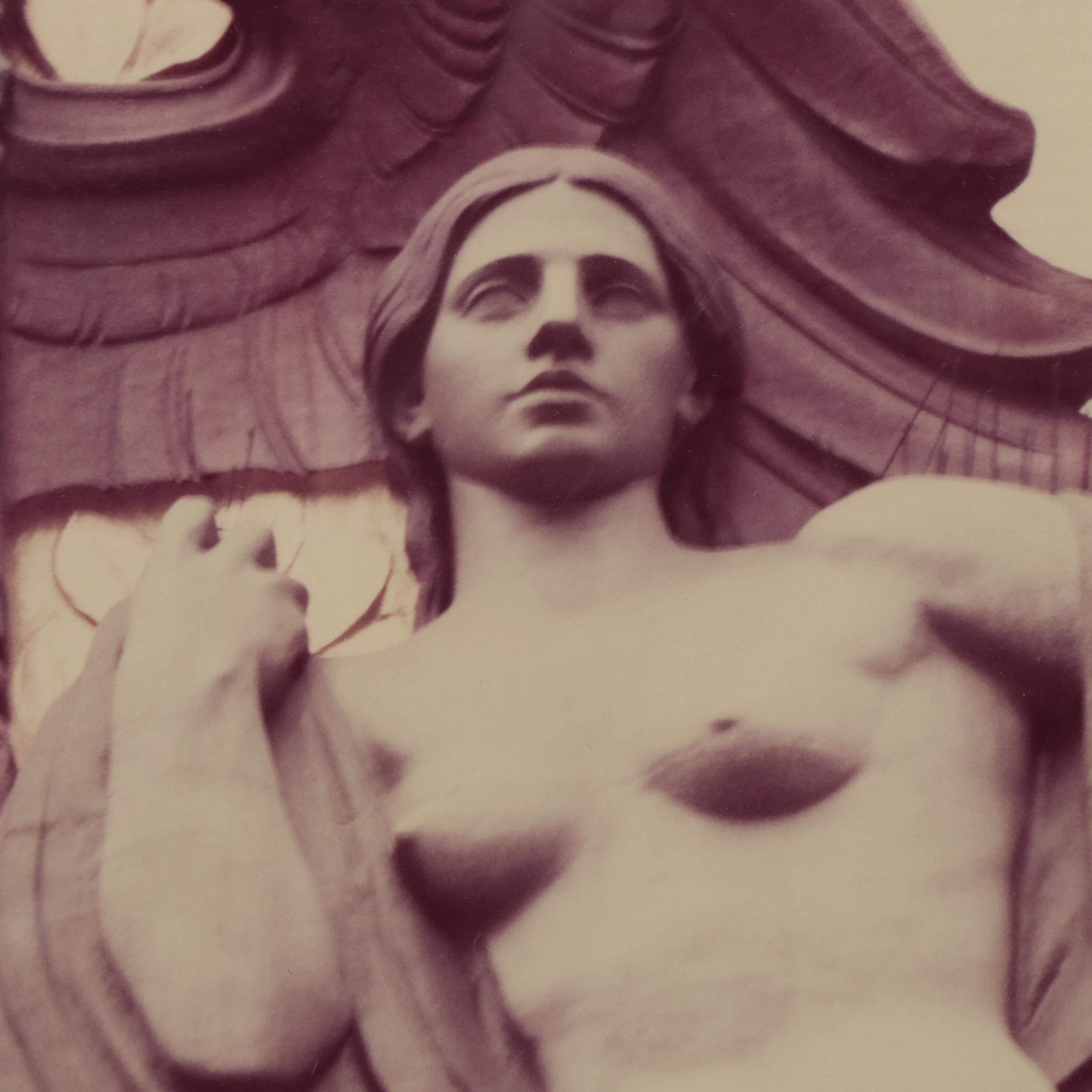 Ray Dockstader Color Photograph of Figurative Sculptures, 1975