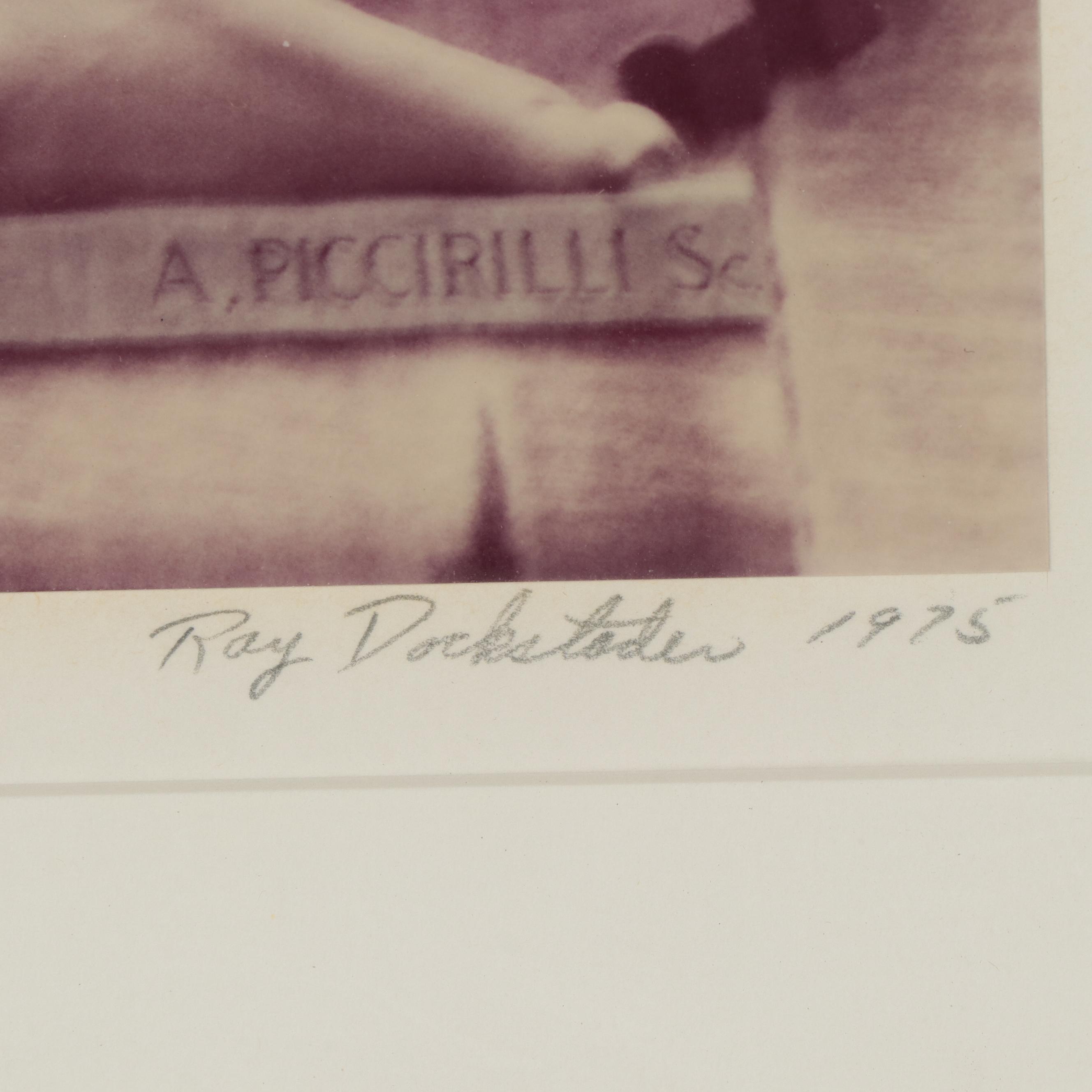 Ray Dockstader Color Photograph of Figurative Sculptures, 1975