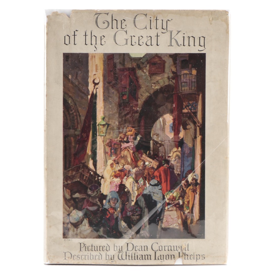 Illustrated "The City of the Great King" by William Lyon Phelps, 1926