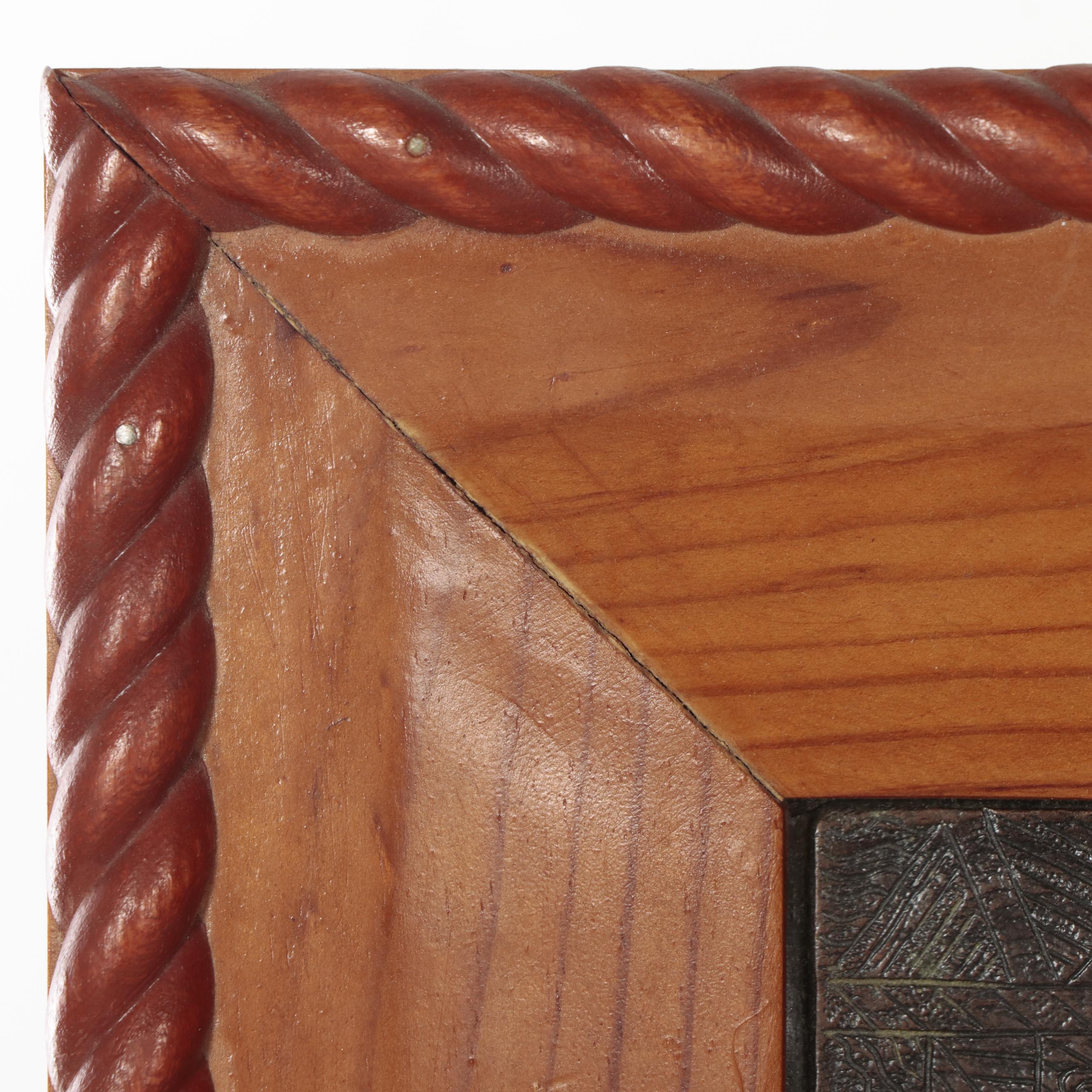 B. Forni Cast Bronze Relief Sculpture of Figure, 1882