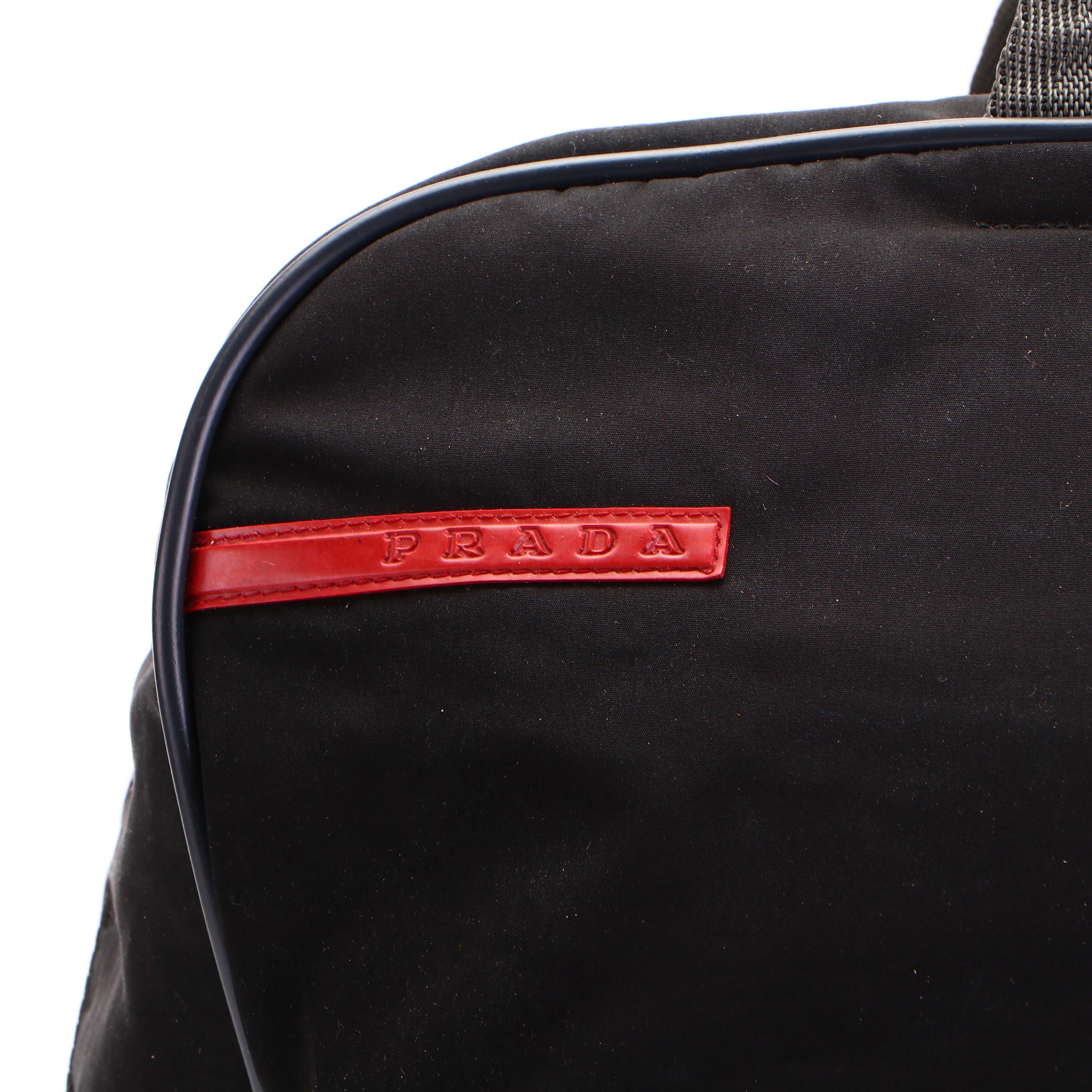 Prada Sport  Two-Compartment Weekender Bag in Polyester Blend