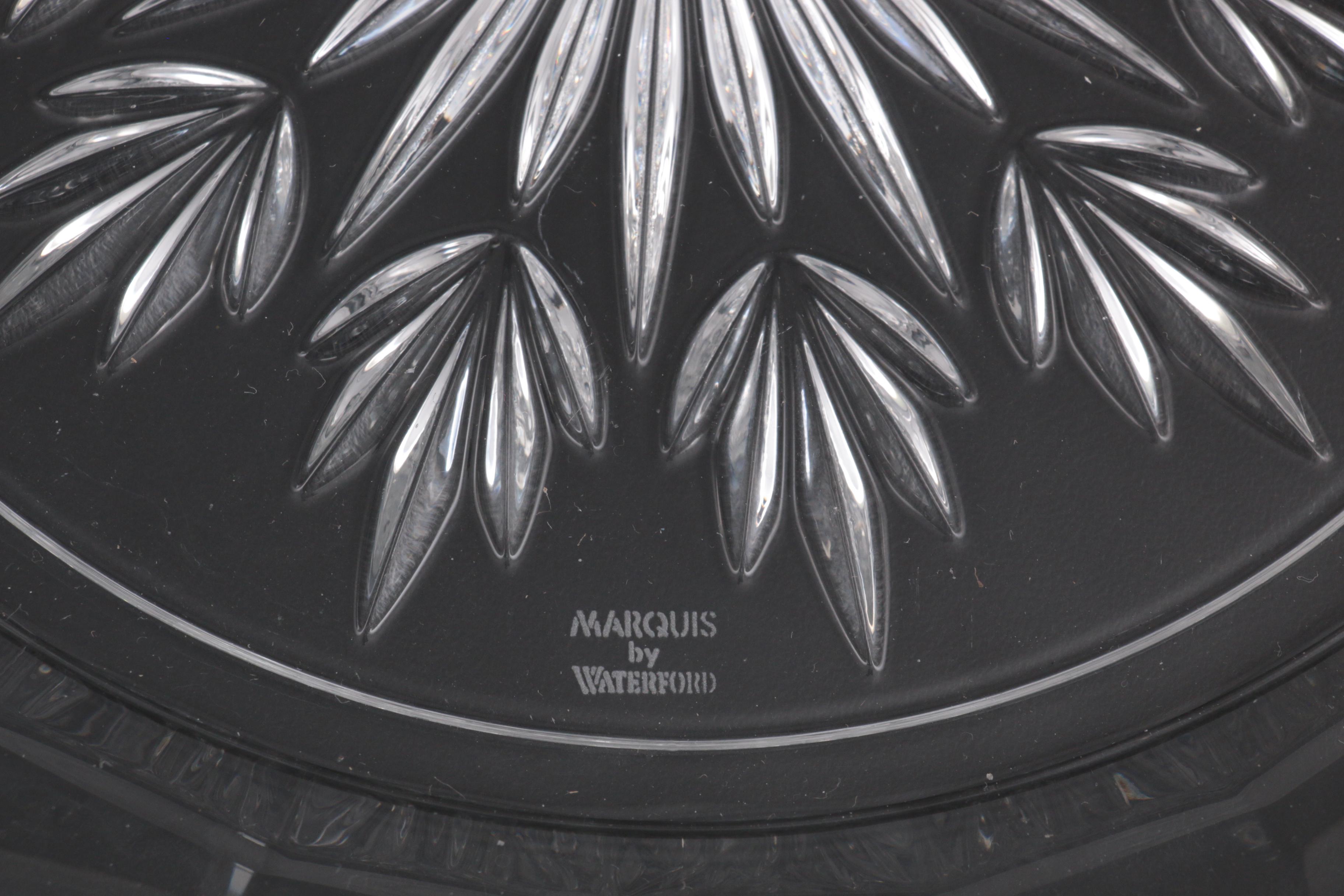 Marquis by Waterford Crystal Plates and Serving Tray