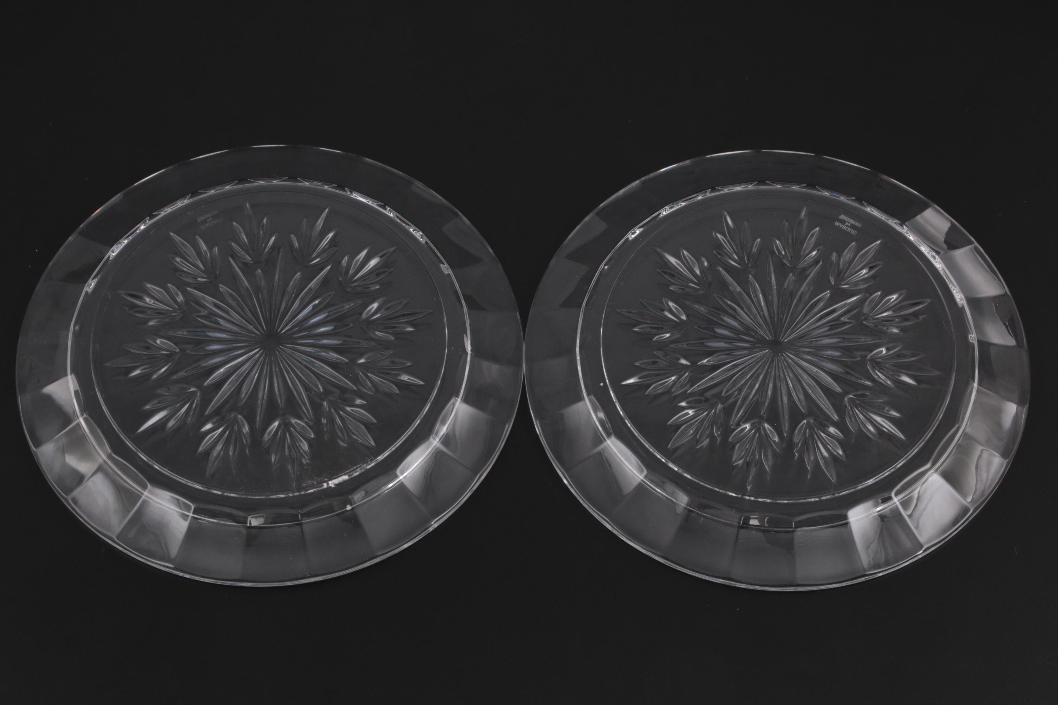 Marquis by Waterford Crystal Plates and Serving Tray