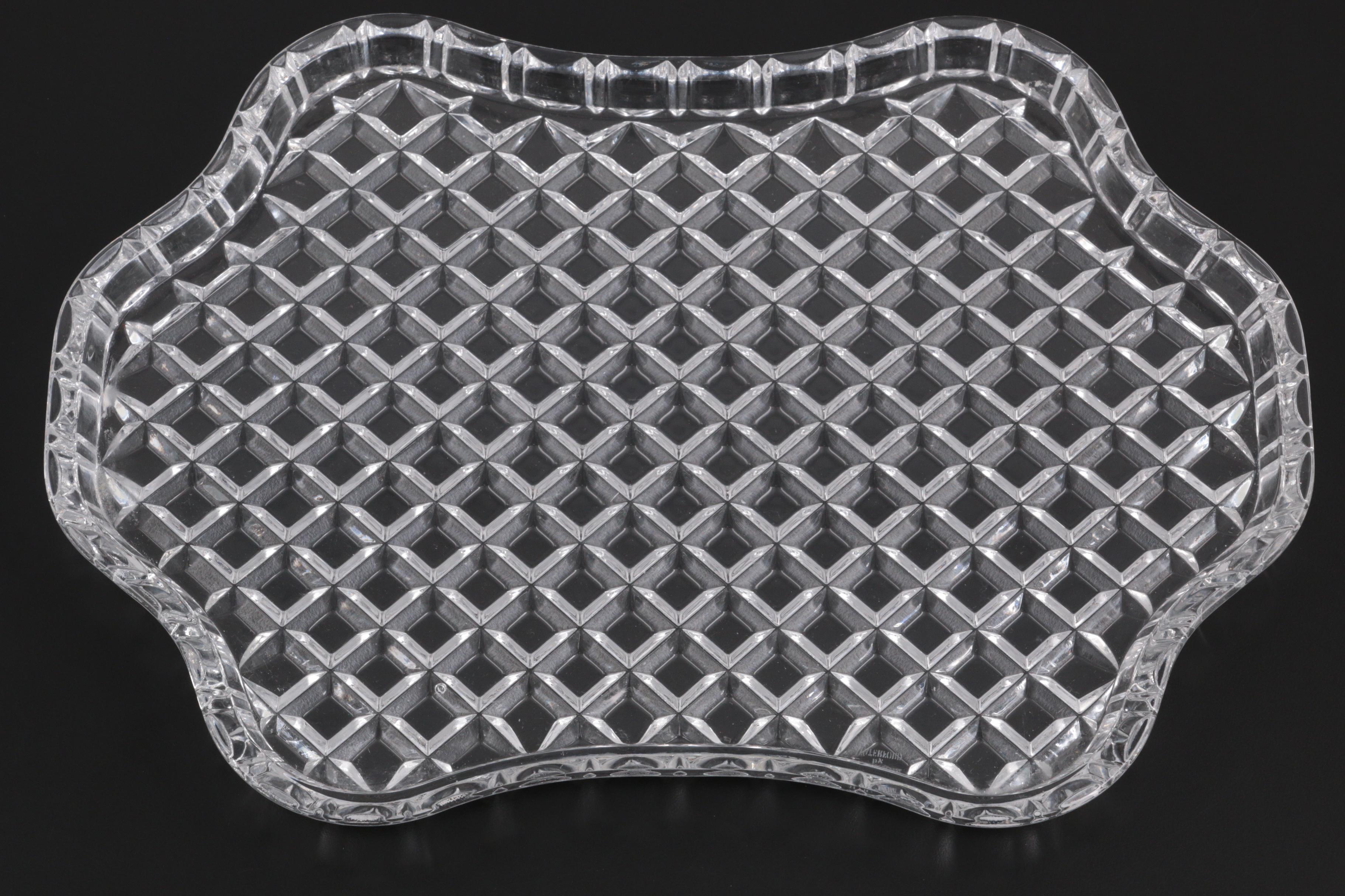 Marquis by Waterford Crystal Plates and Serving Tray