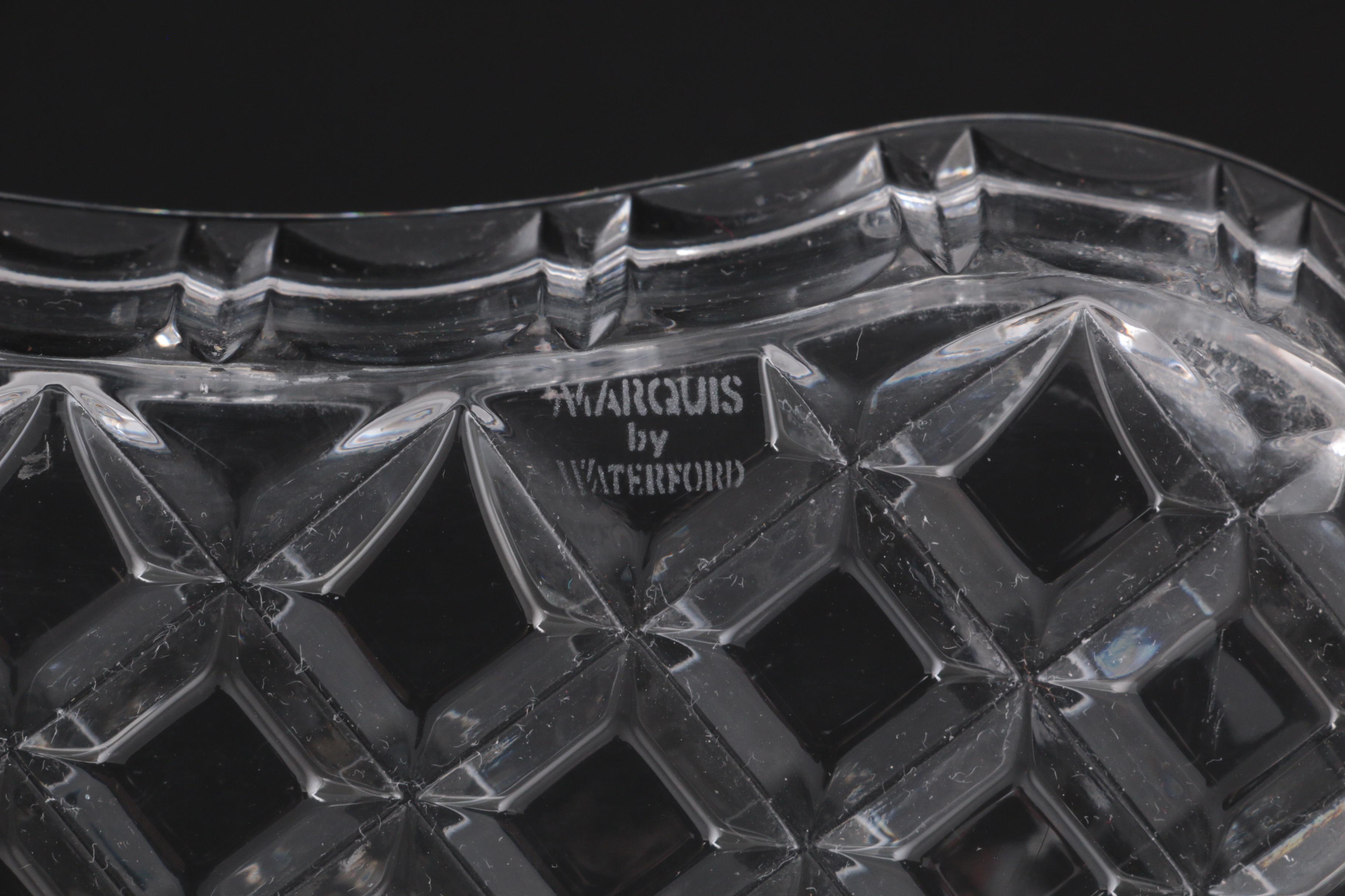 Marquis by Waterford Crystal Plates and Serving Tray