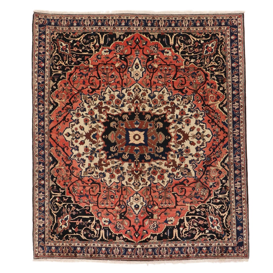 9'8 x 11'4 Hand-Knotted Persian Bakhtiari Room Sized Rug