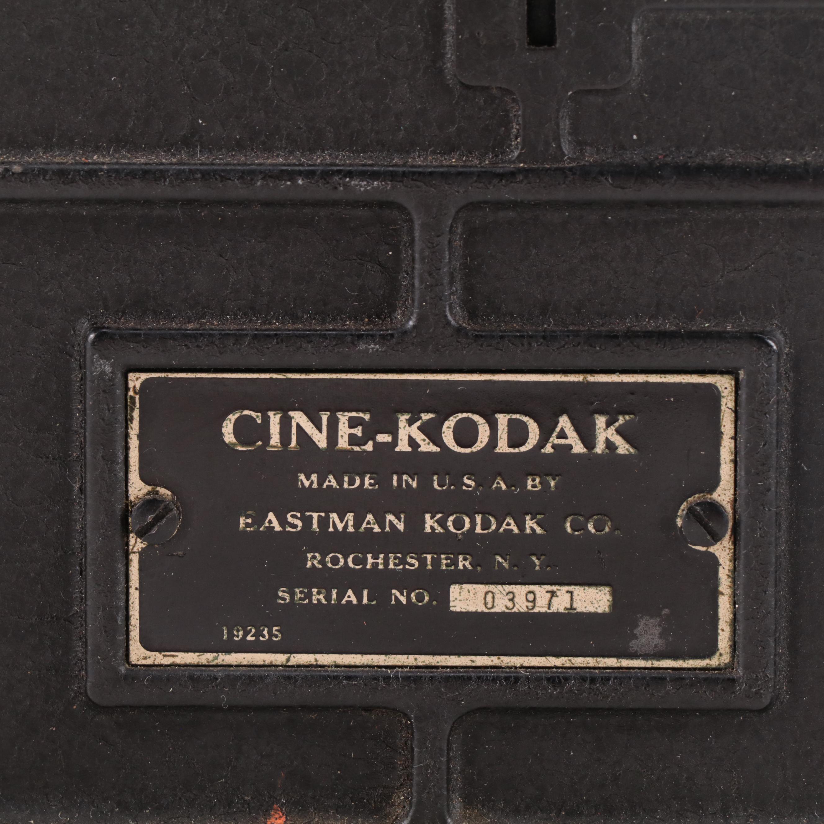 Eastman Kodak No.2 Stereo Camera and Cine-Kodak Model A Movie Camera