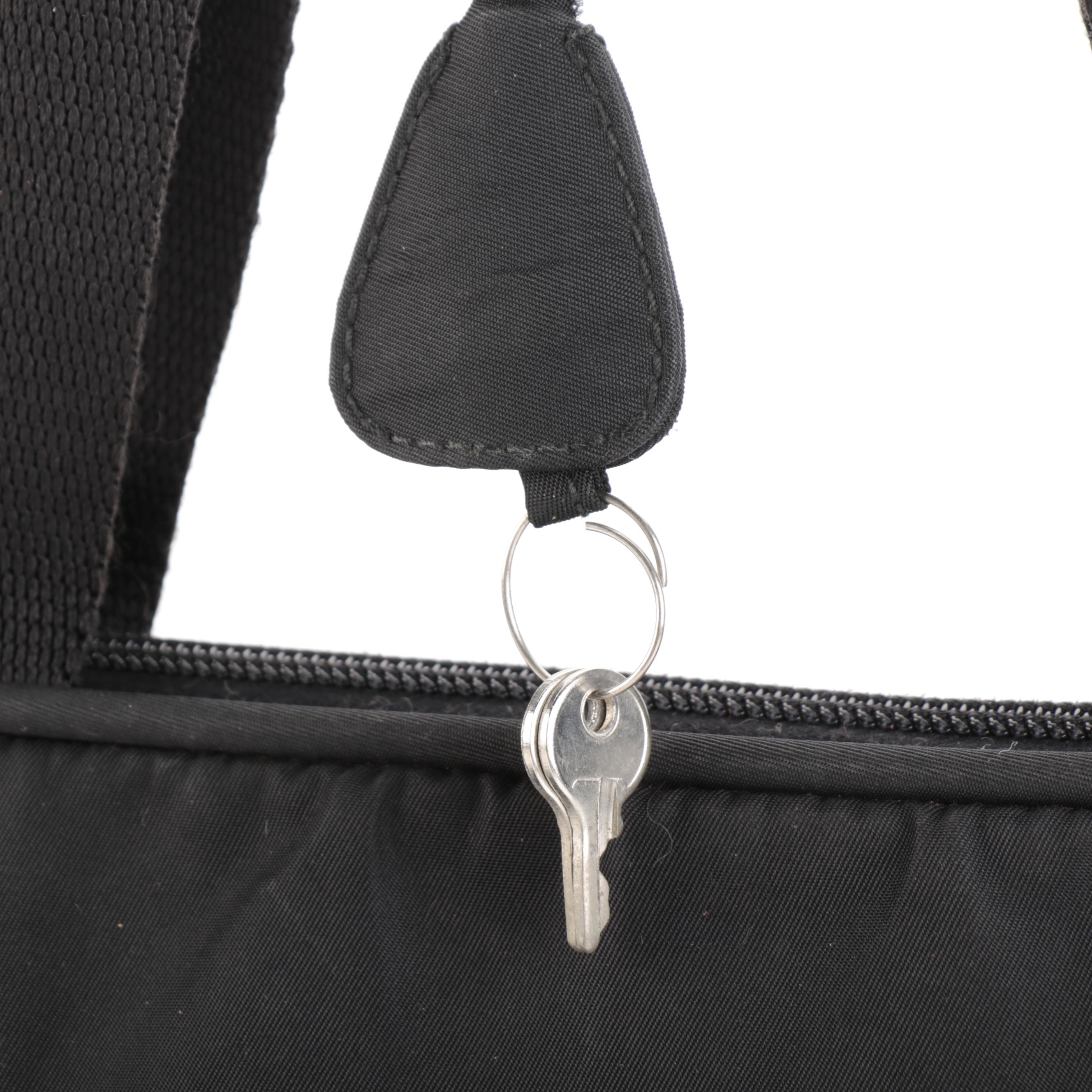 Prada Black Nylon Tessuto Handbag