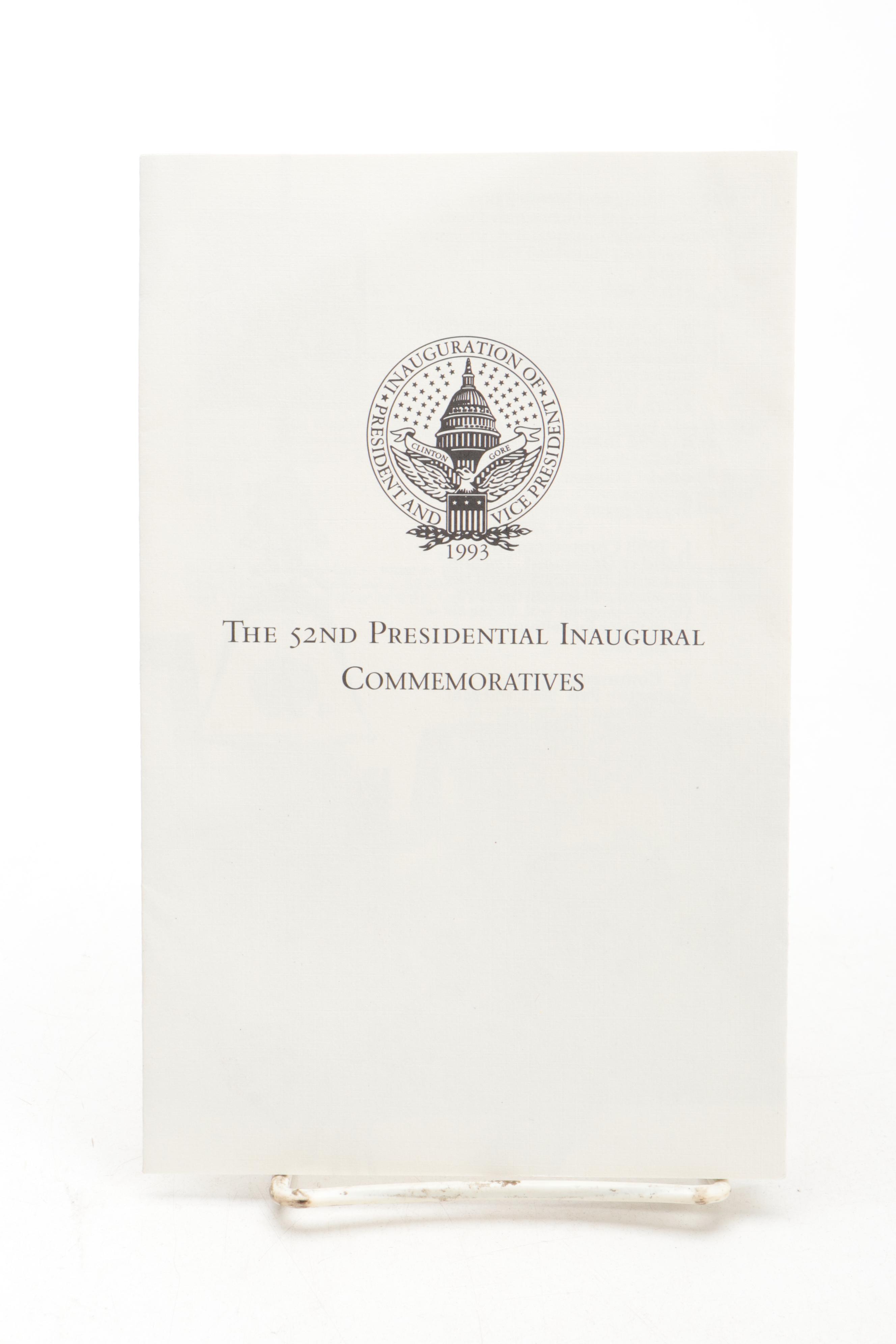 President Bill Clinton Inaugural Invitation and More