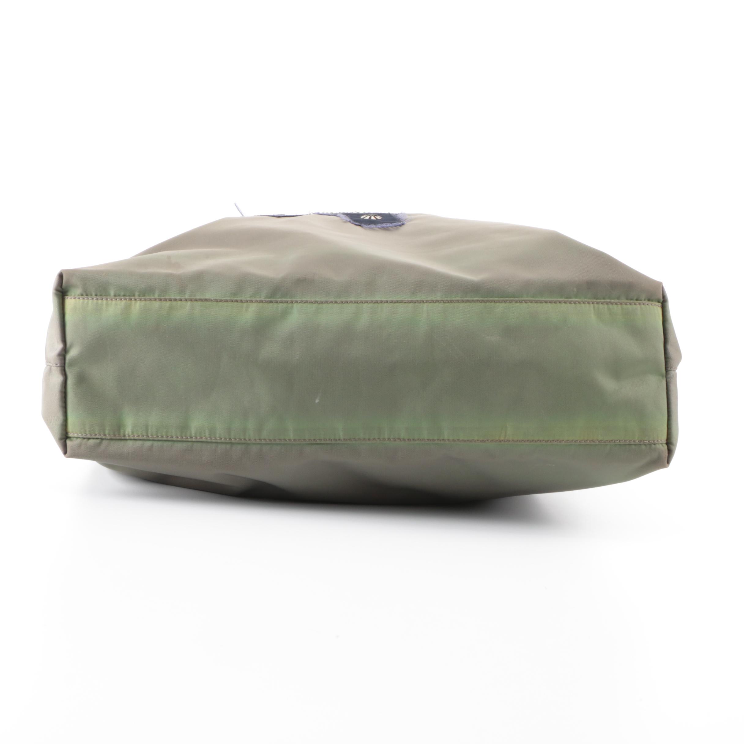 Prada Embellished Tote Bag in Tessuto Nylon