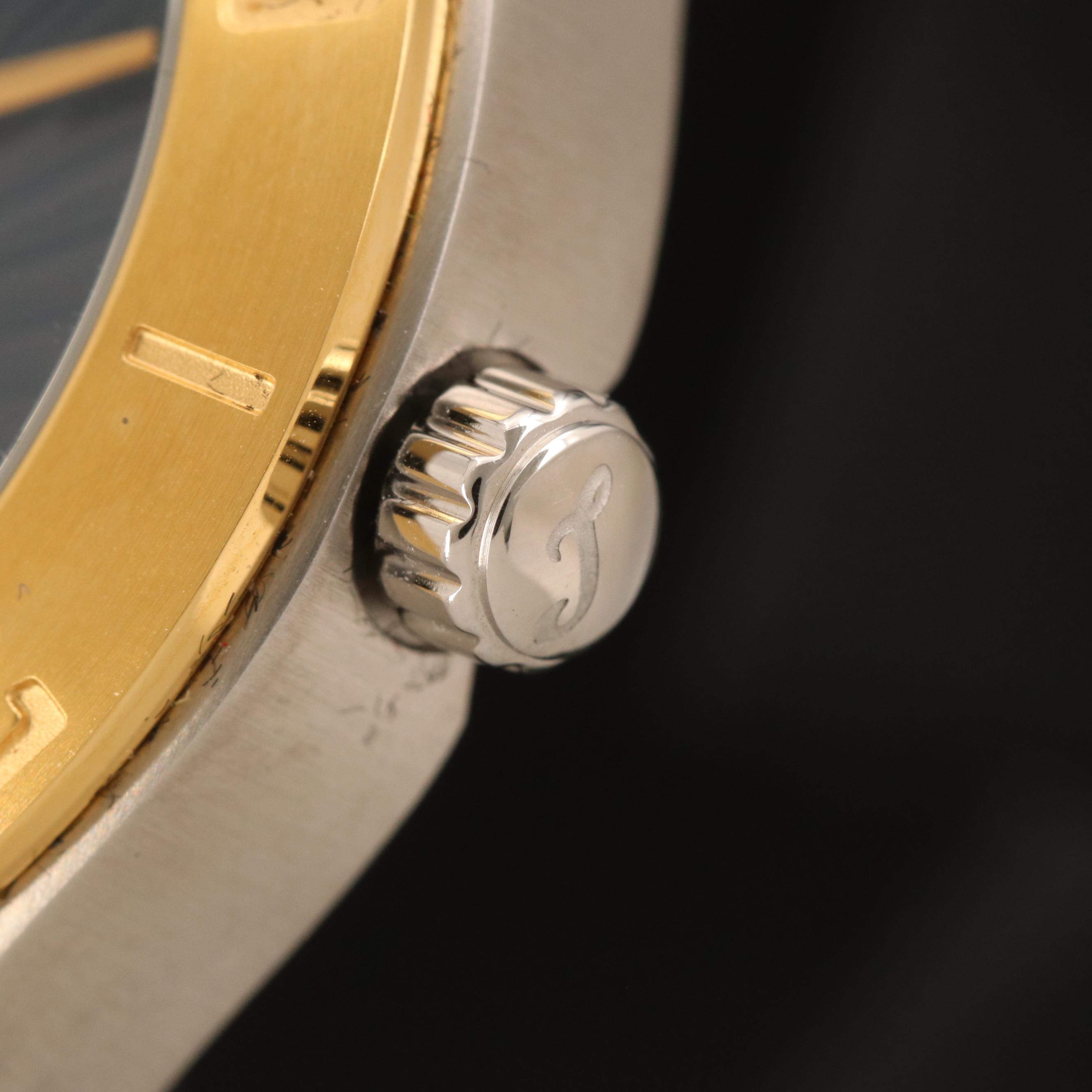 Tonino Lamborghini Stainless Steel and 18K Gold Plate Watch