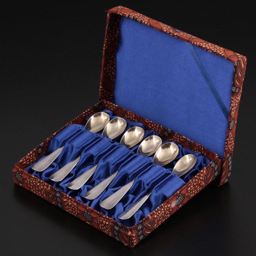 WMF Silver Plate Chocolate Spoons