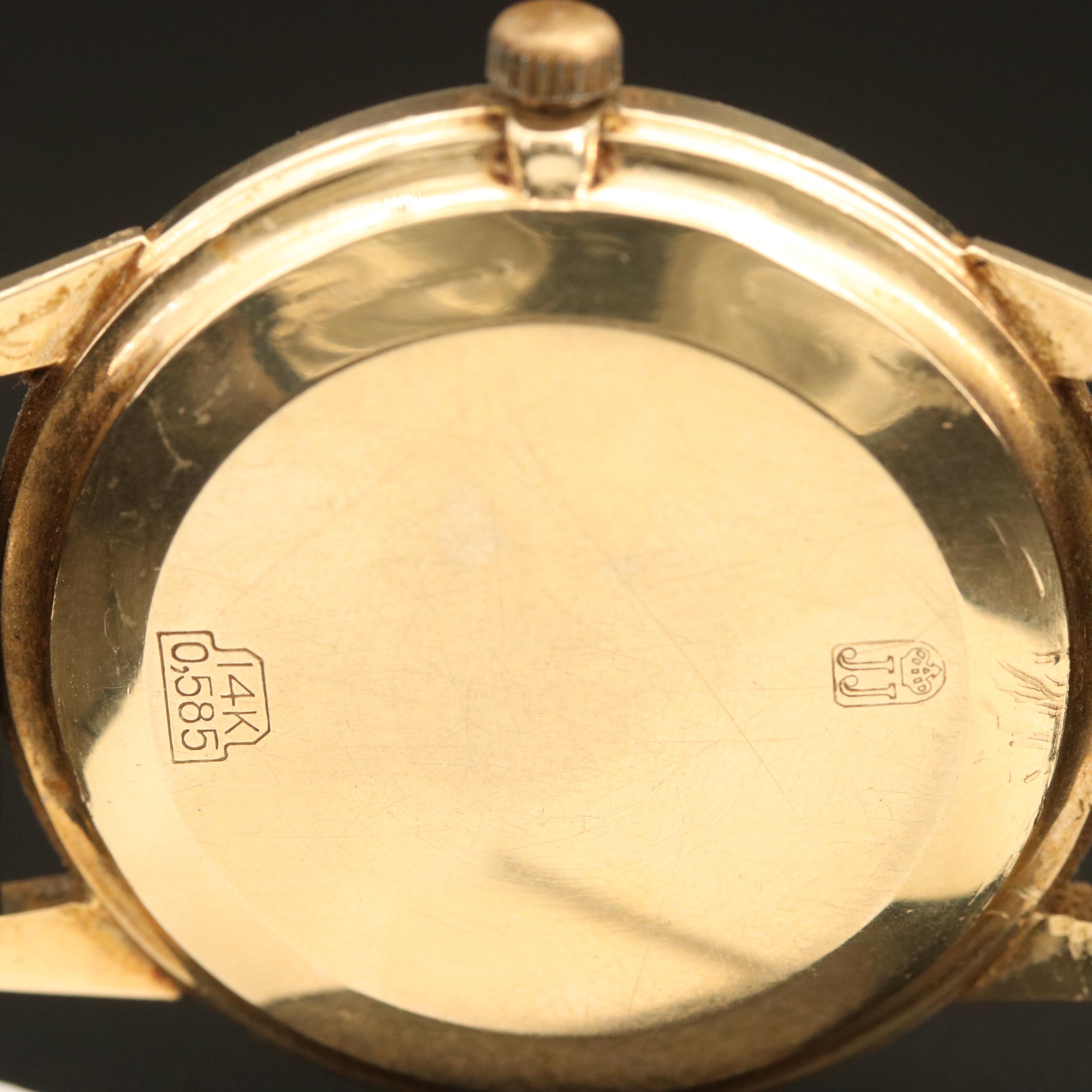 14K Jules Jurgensen Chronometre Watch