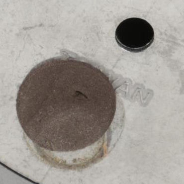 Cast Metal and Glass Table Top Gumball Machine