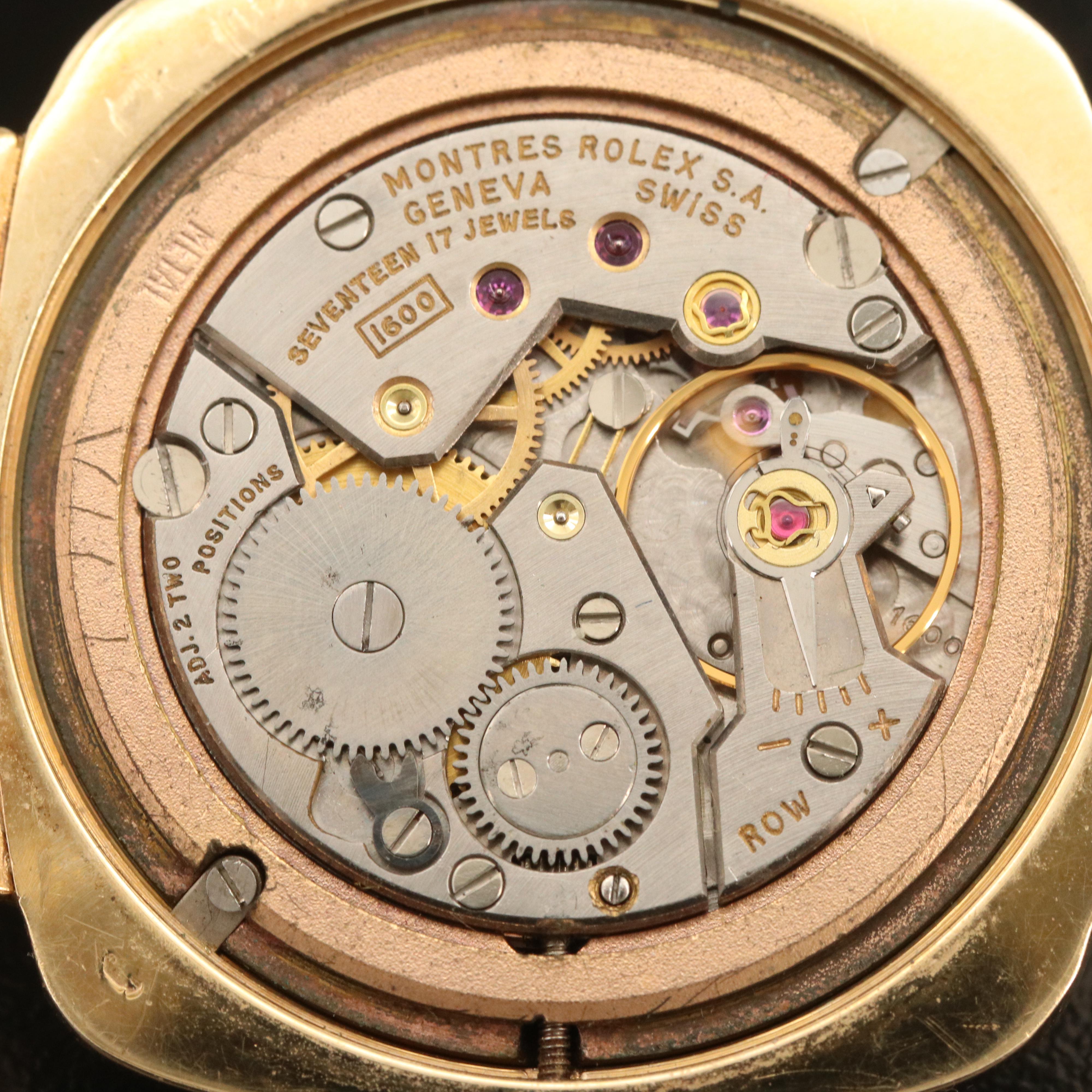 Rolex Cellini 14K Model 605 Watch