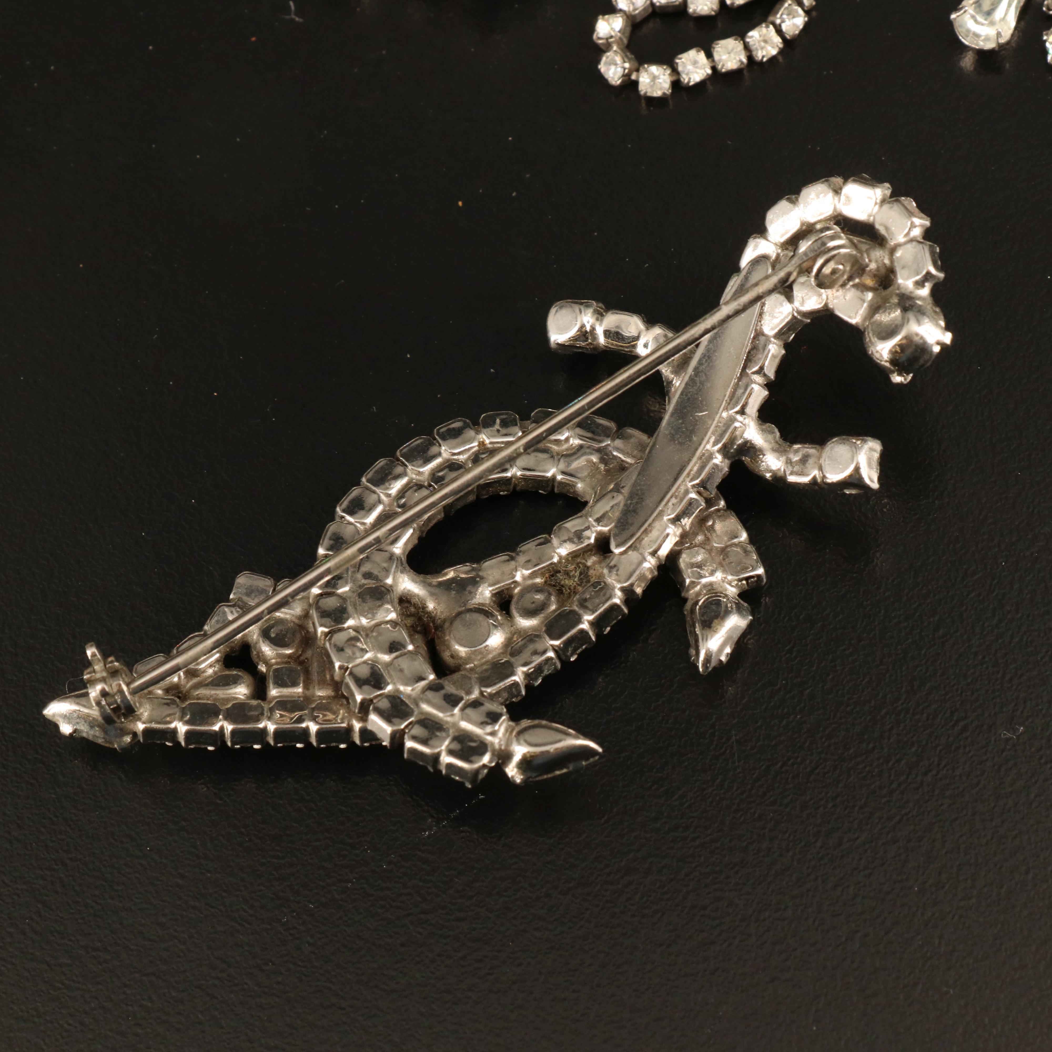 Vintage Rhinestone Jewelry Featured with Aurora Borealis Jewelry