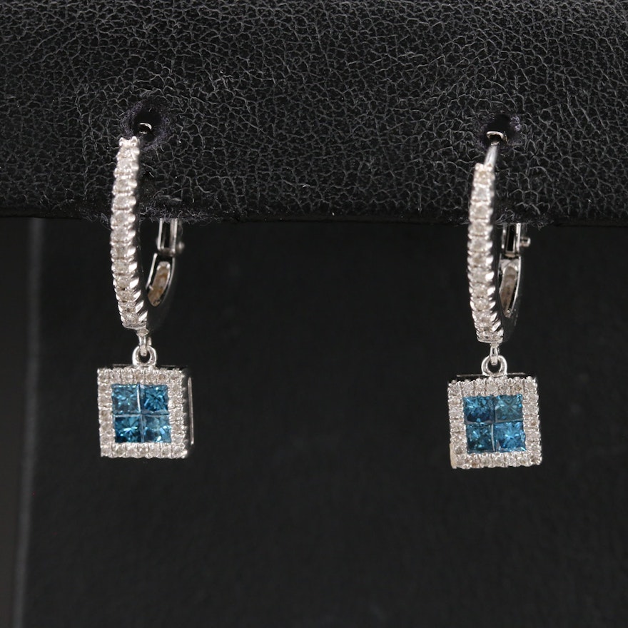 14K 1.25 CTW Diamond Earrings