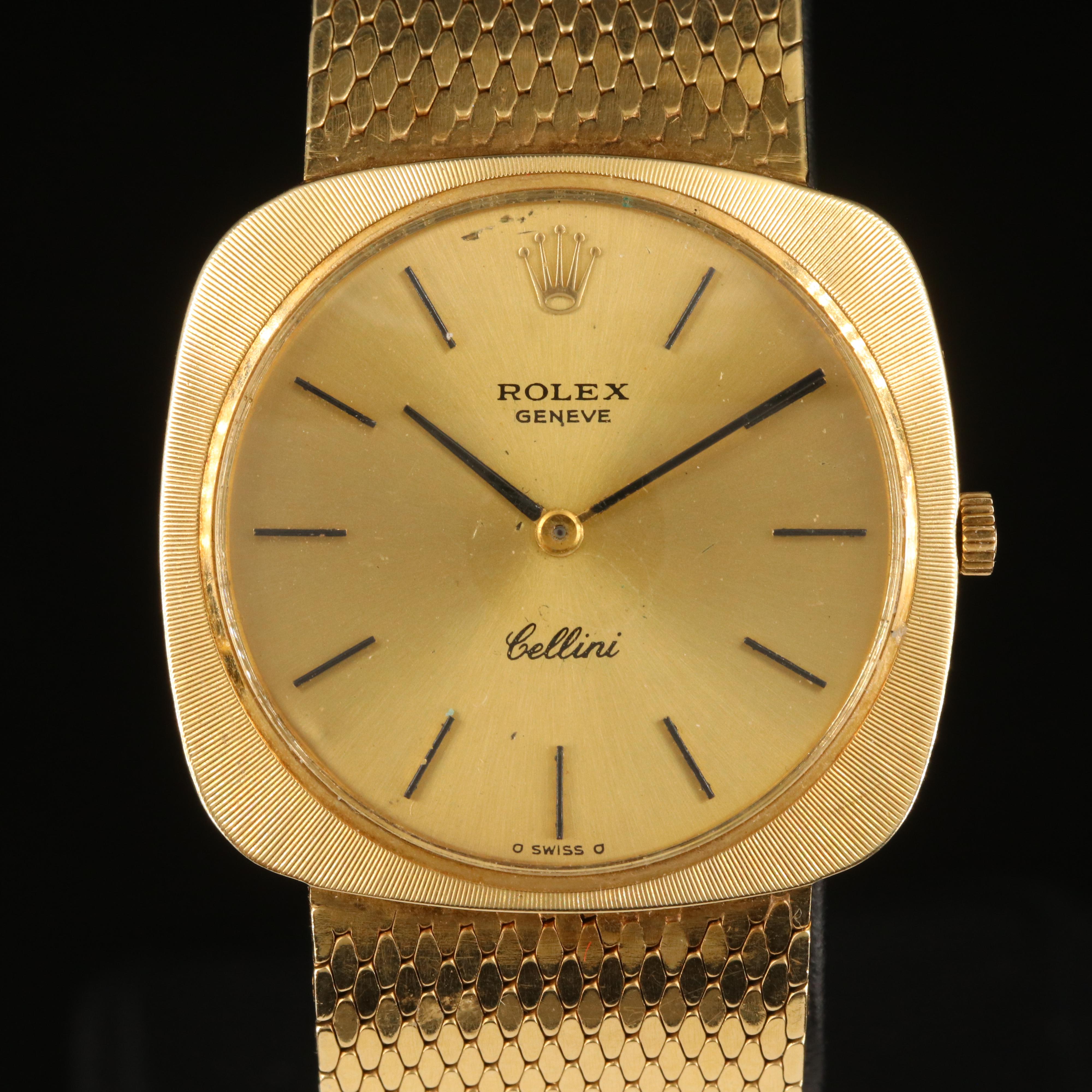 Rolex Cellini 14K Model 605 Watch