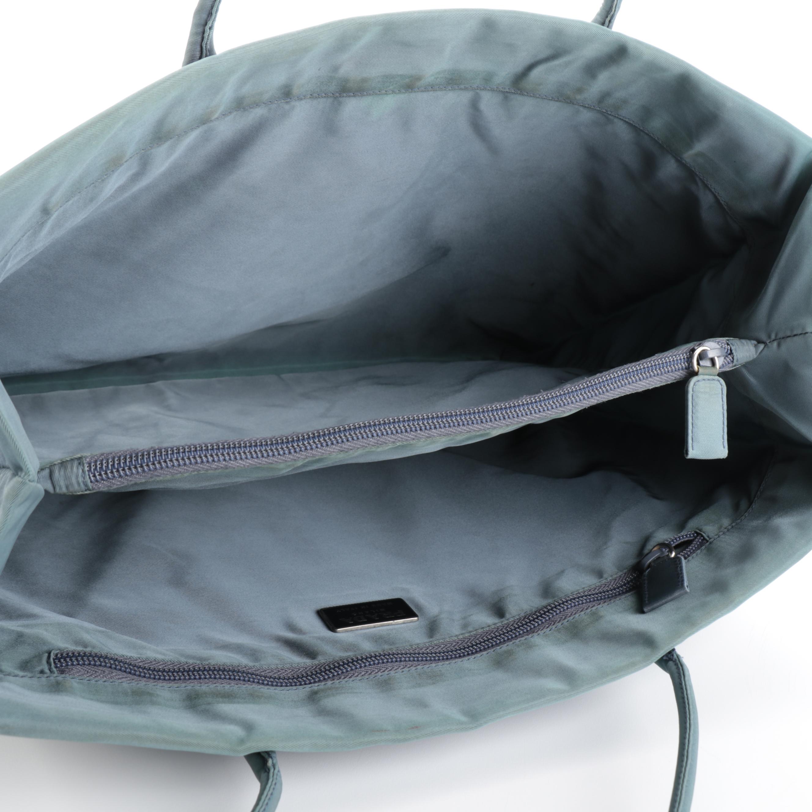 Prada Shoulder Tote in Tessuto Nylon