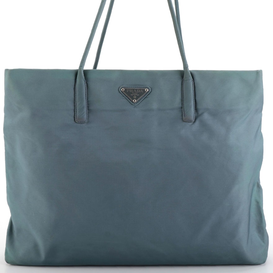 Prada Shoulder Tote in Tessuto Nylon