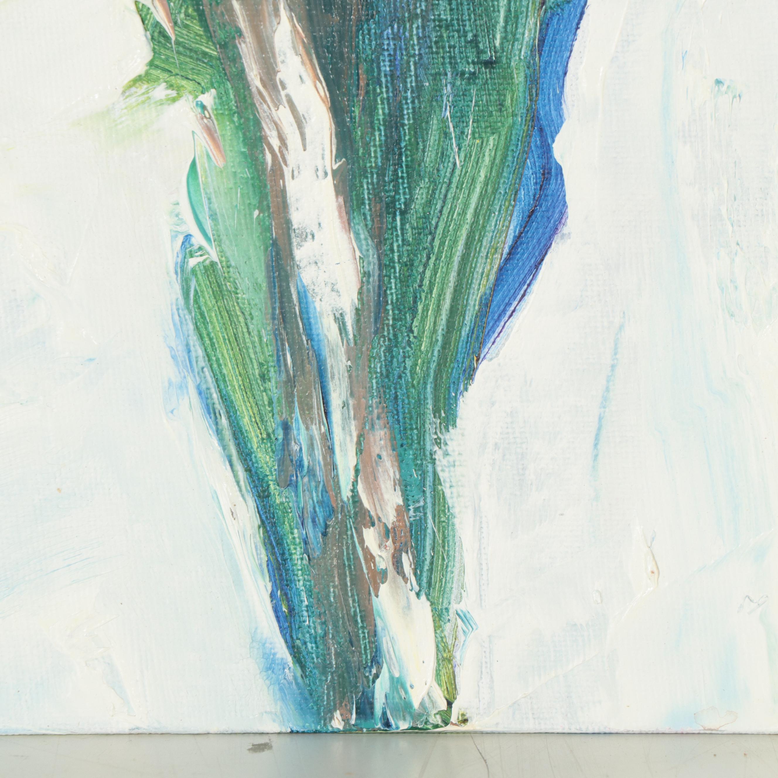 Claire McElveen Oil Painting "Guardian Angel," 2021