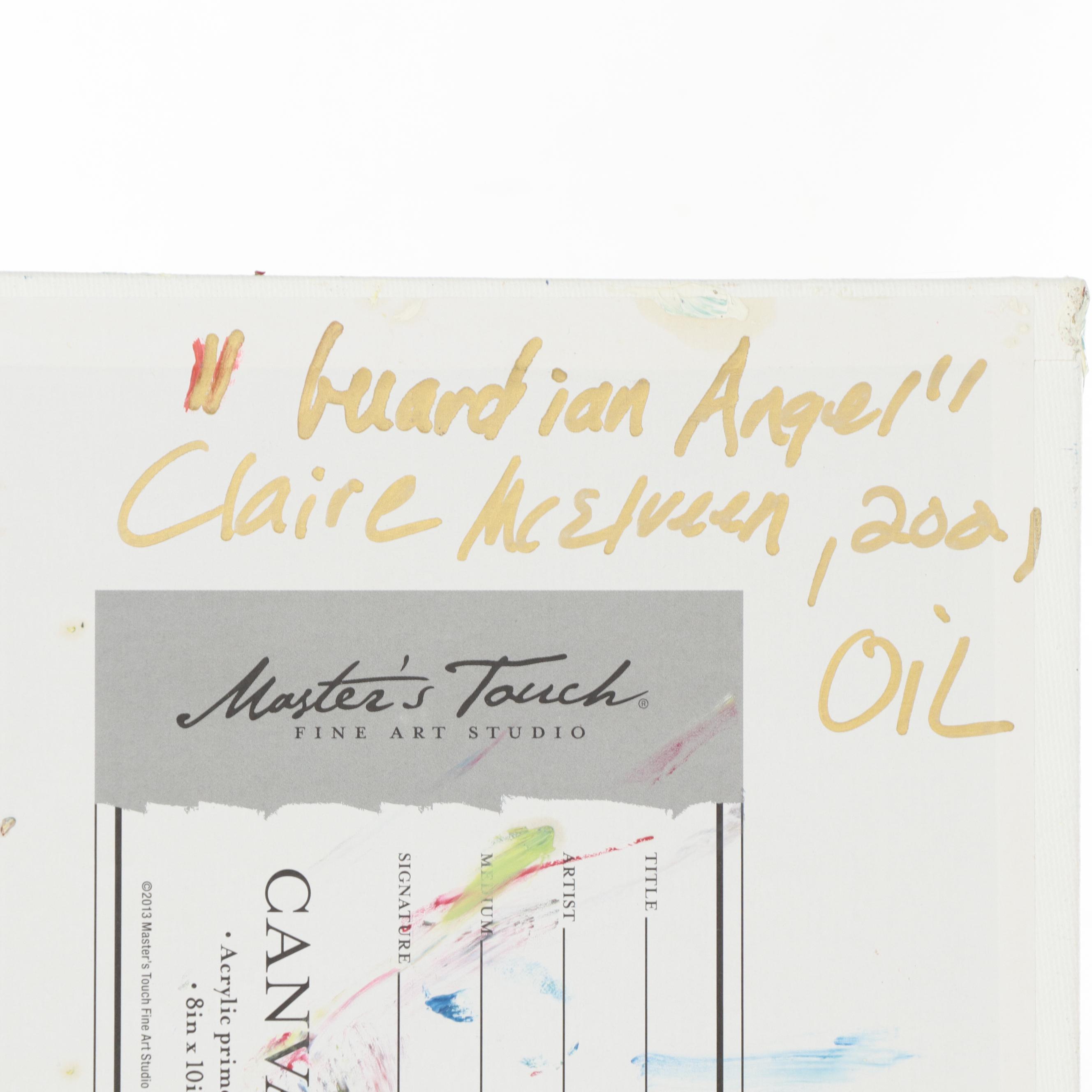 Claire McElveen Oil Painting "Guardian Angel," 2021