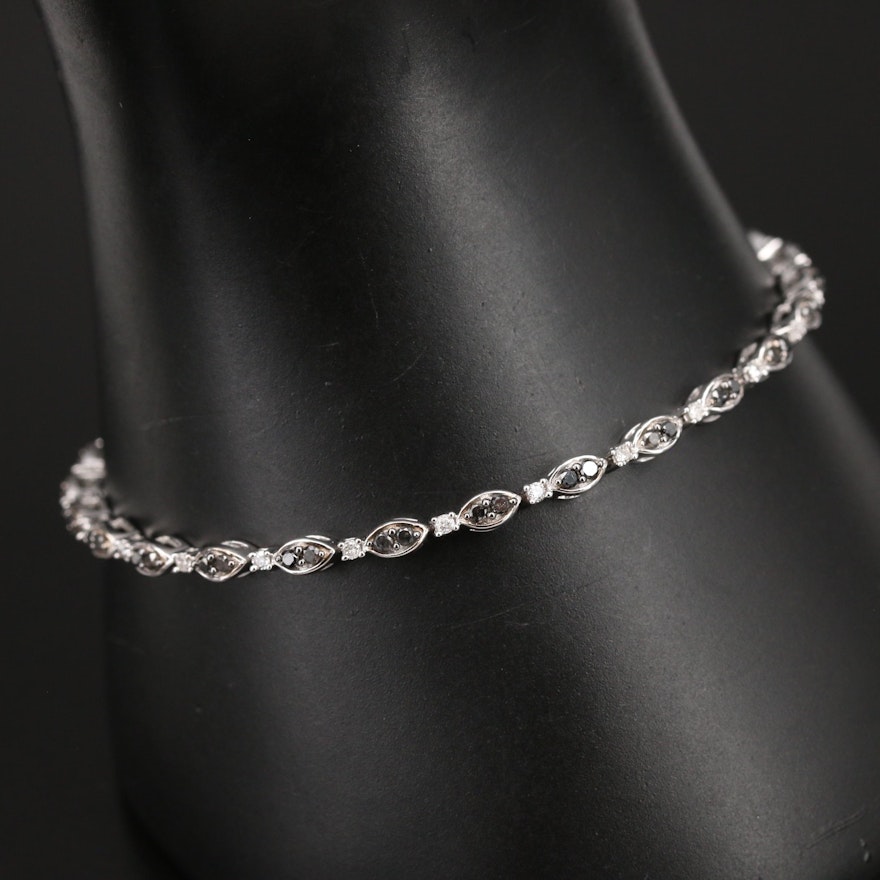 14K 1.75 CTW Diamond Bracelet