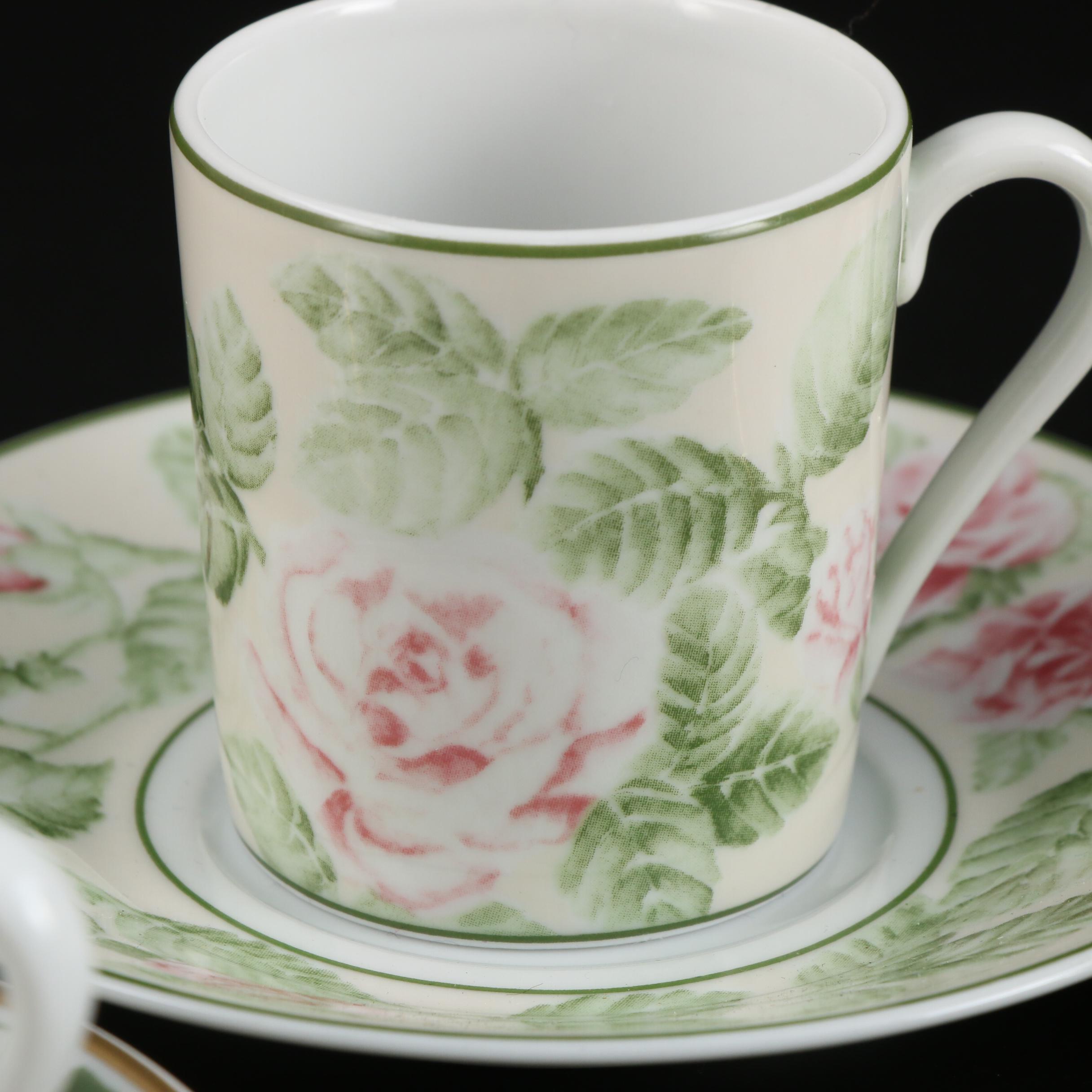 Wedgwood, Royal Limoges, Royal Doulton, and Other Bone China Teacups