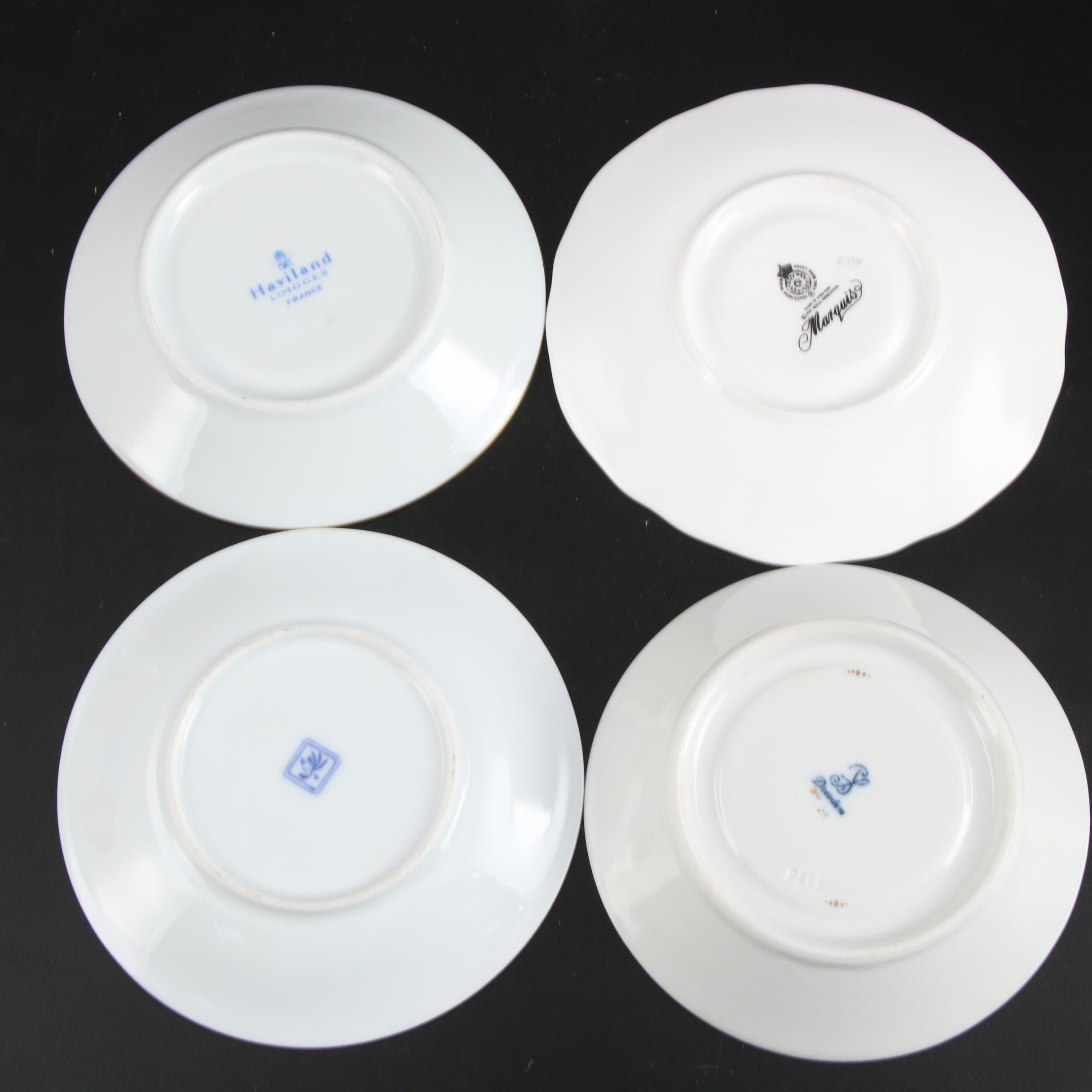 Wedgwood, Royal Limoges, Royal Doulton, and Other Bone China Teacups