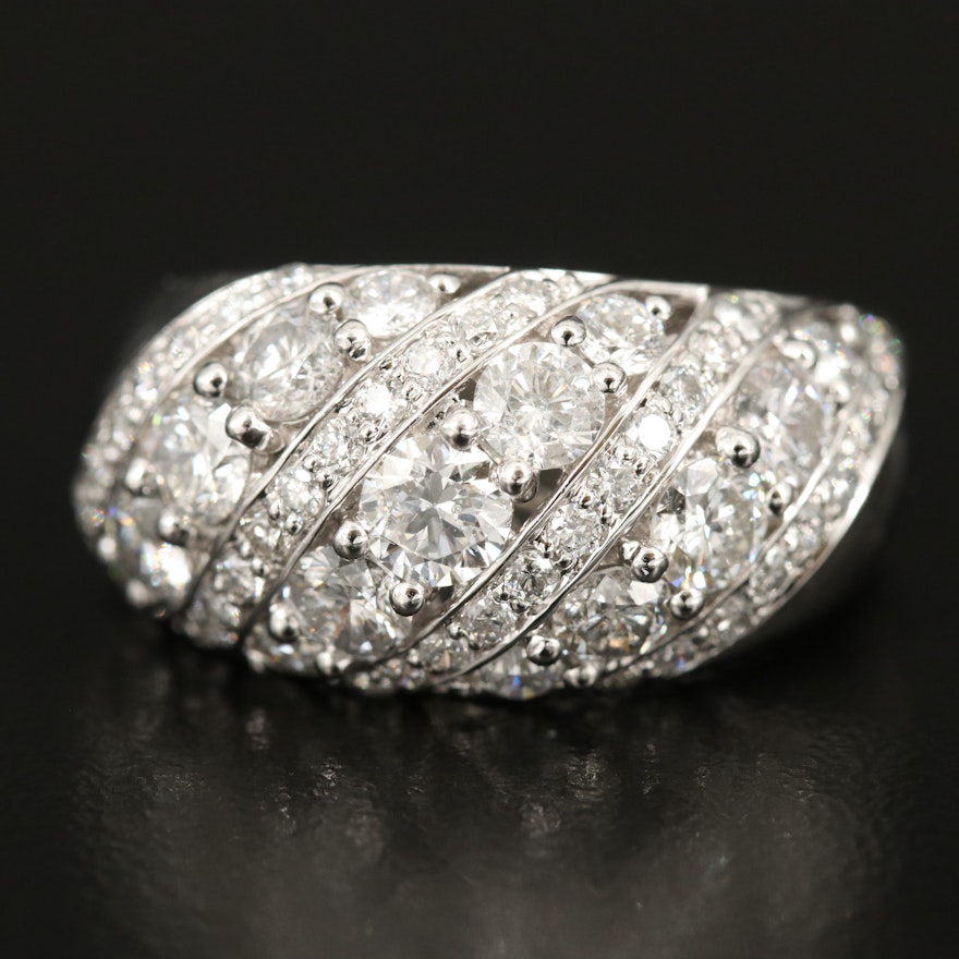 14K 3.07 CTW Diamond Ring