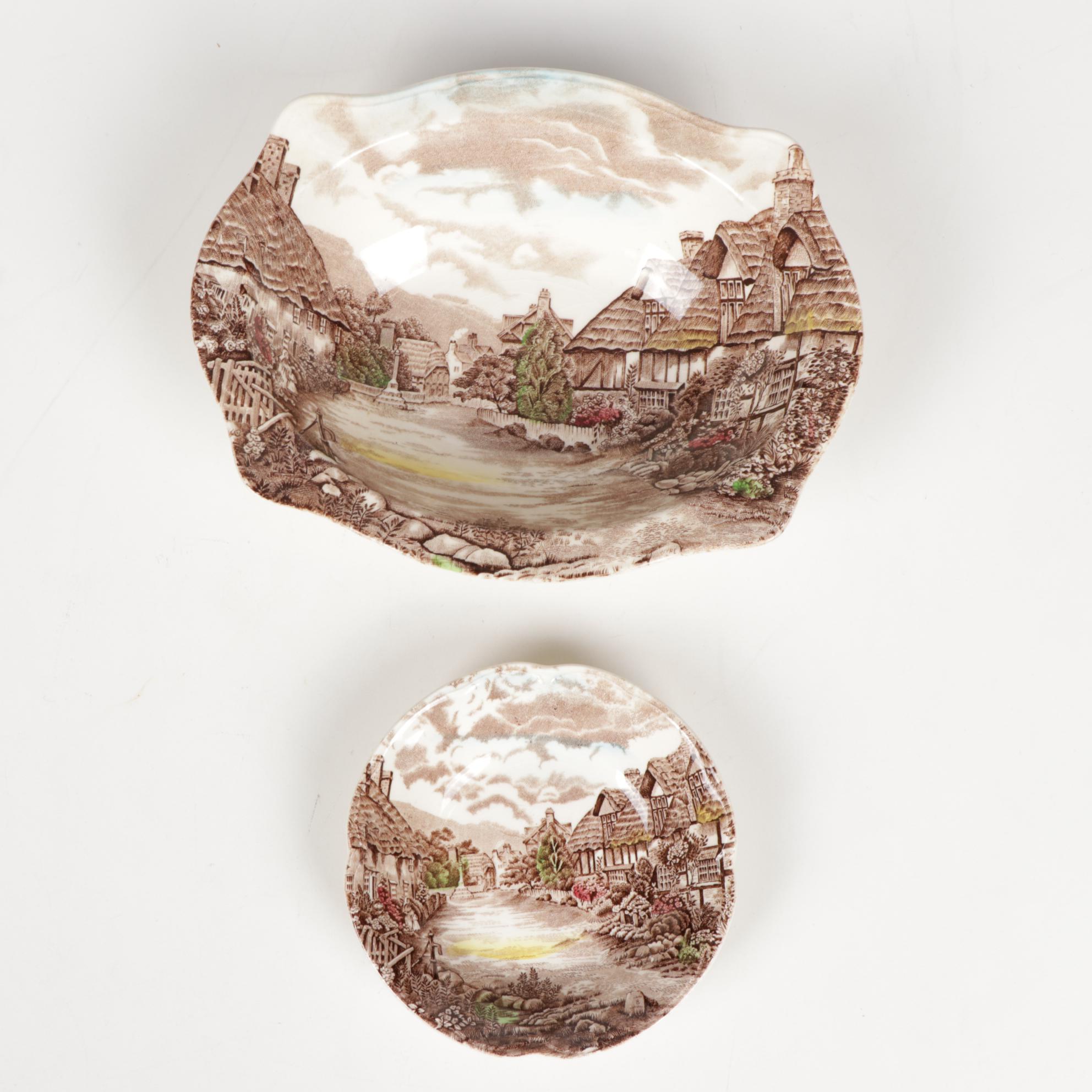 Johnson Brothers "Olde English Countryside" Transferware Dinnerware