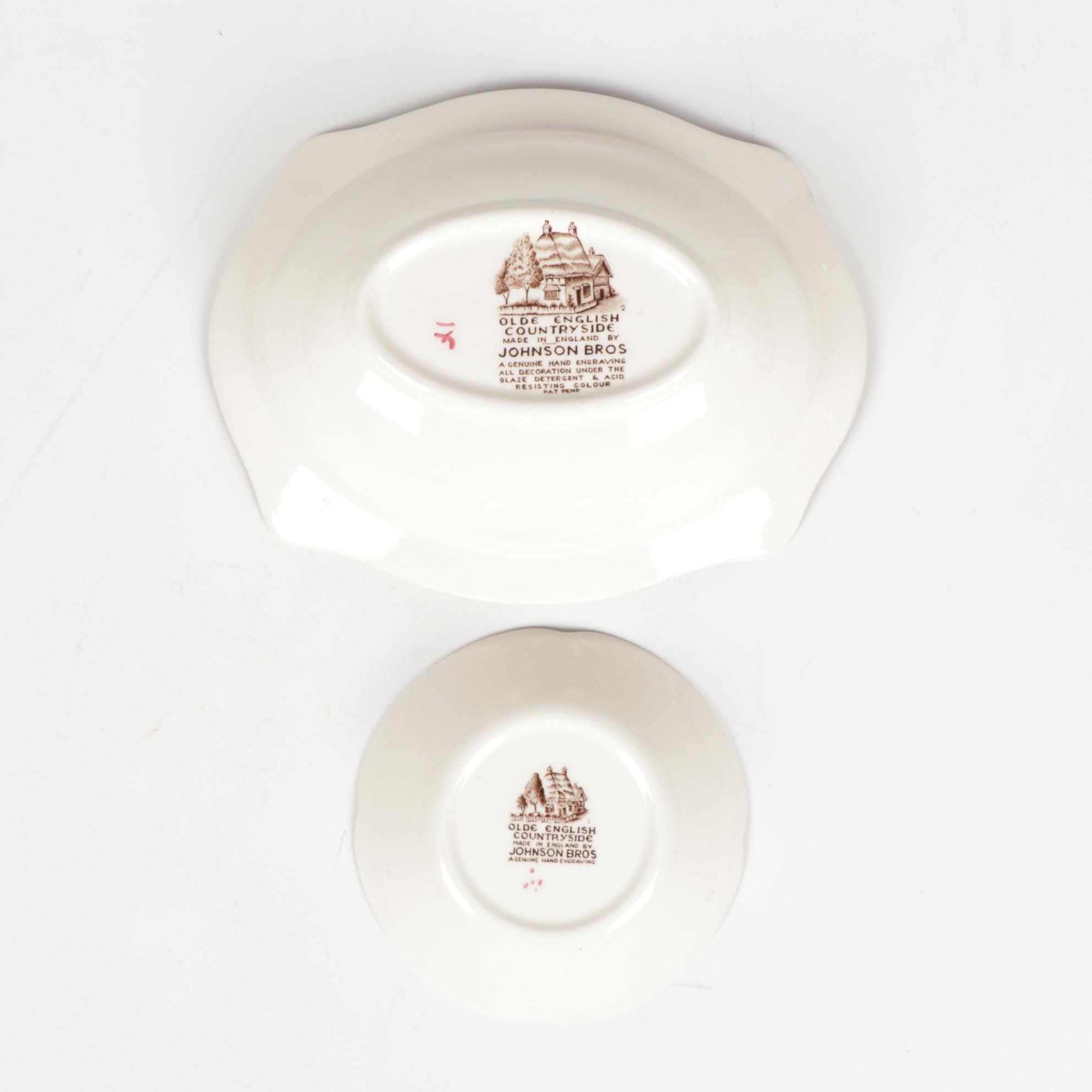 Johnson Brothers "Olde English Countryside" Transferware Dinnerware