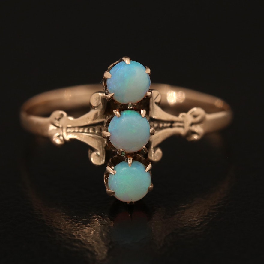 Victorian 10K Opal Ring