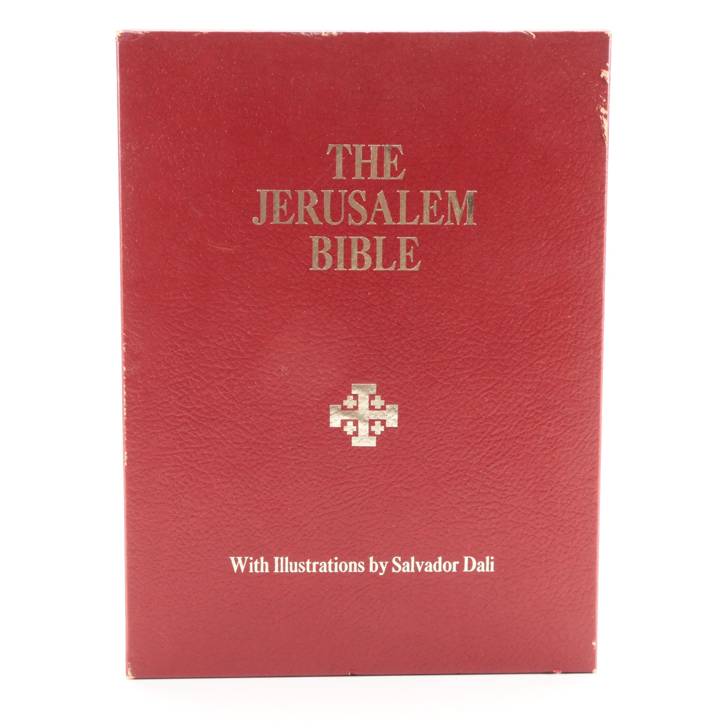 Salvador Dalí Illustrated Jerusalem Bible Edited by Alexander Jones, 1970