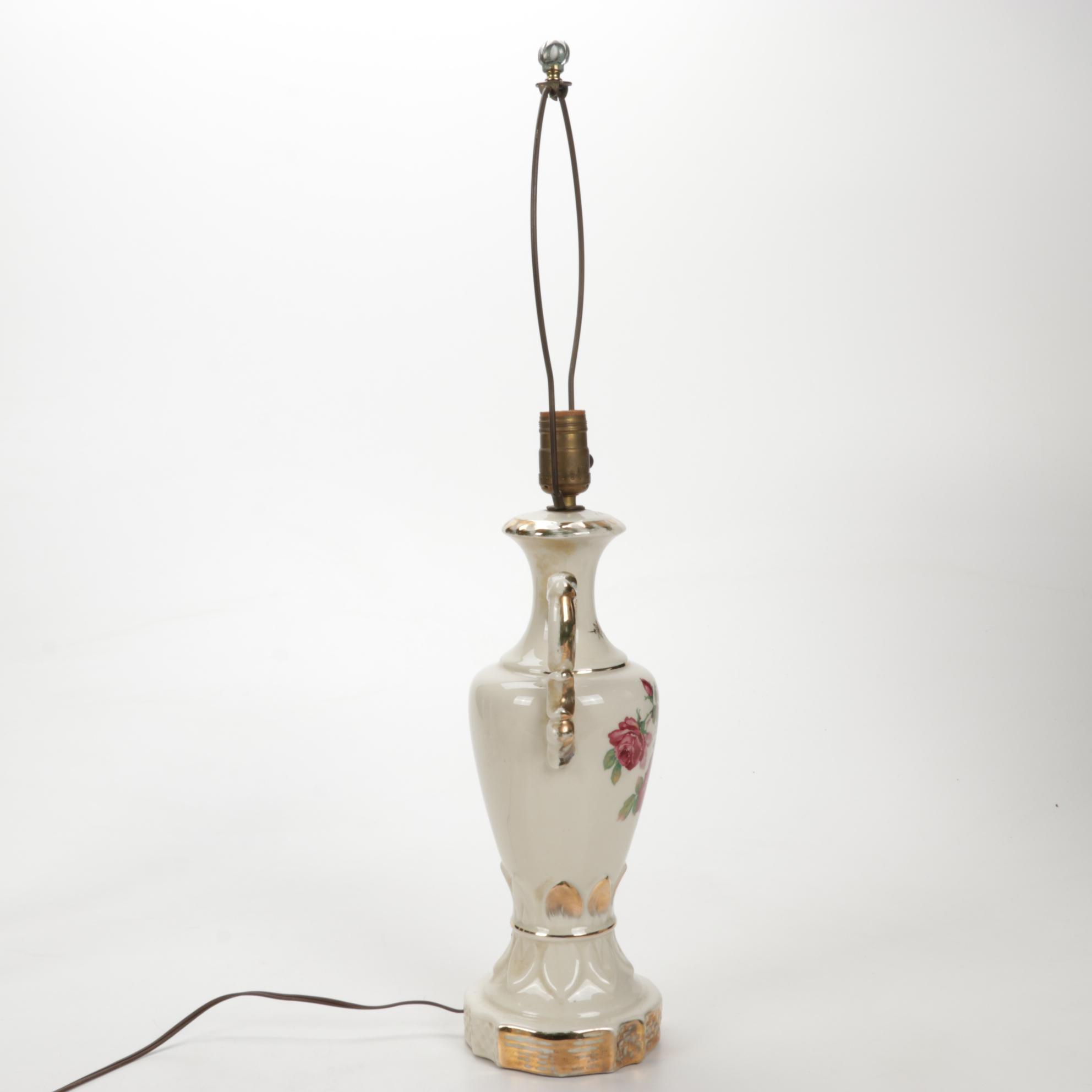 Lefton China, Anchor Hocking Glass, Scherzer Porcelain Tableware, Lamps, More