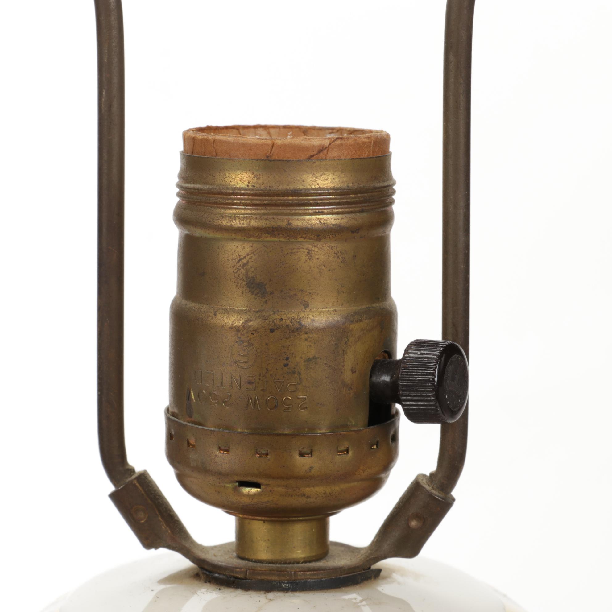 Lefton China, Anchor Hocking Glass, Scherzer Porcelain Tableware, Lamps, More