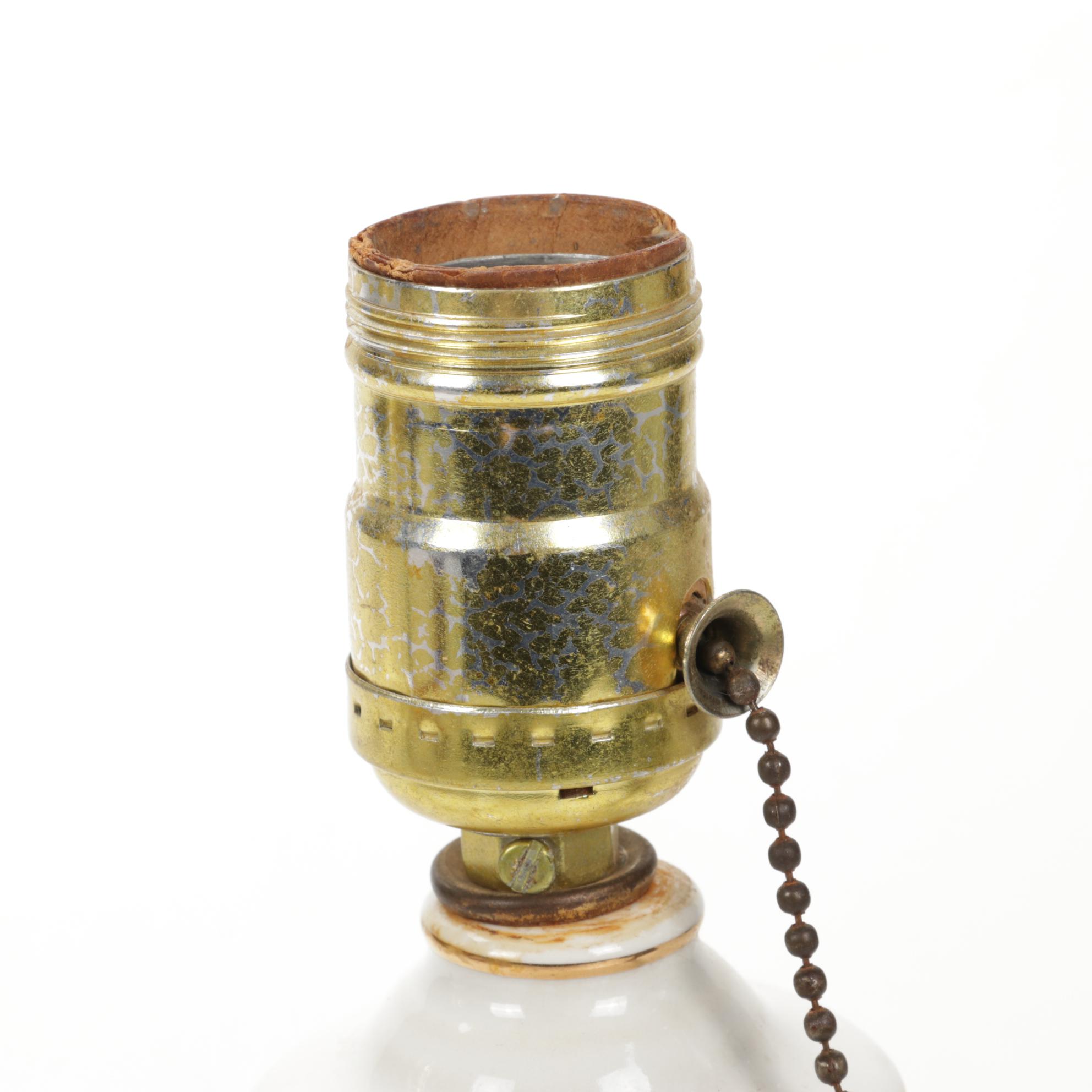 Lefton China, Anchor Hocking Glass, Scherzer Porcelain Tableware, Lamps, More